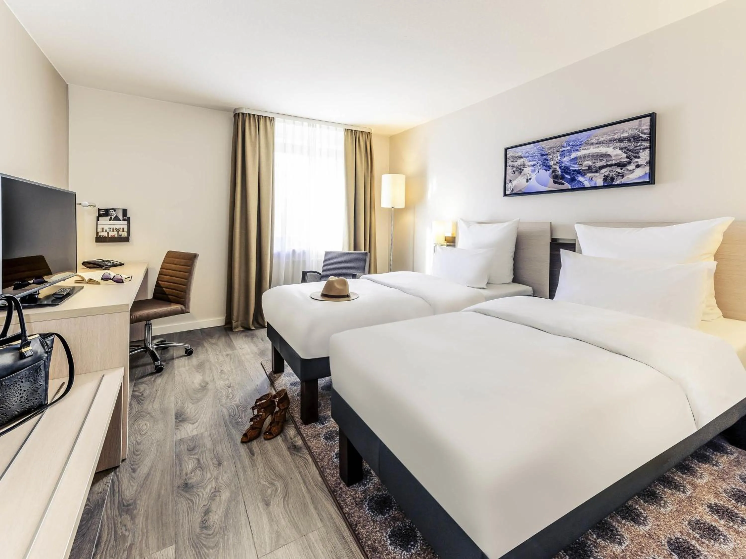 Standard Twin Room in Mercure Hotel München Süd Messe