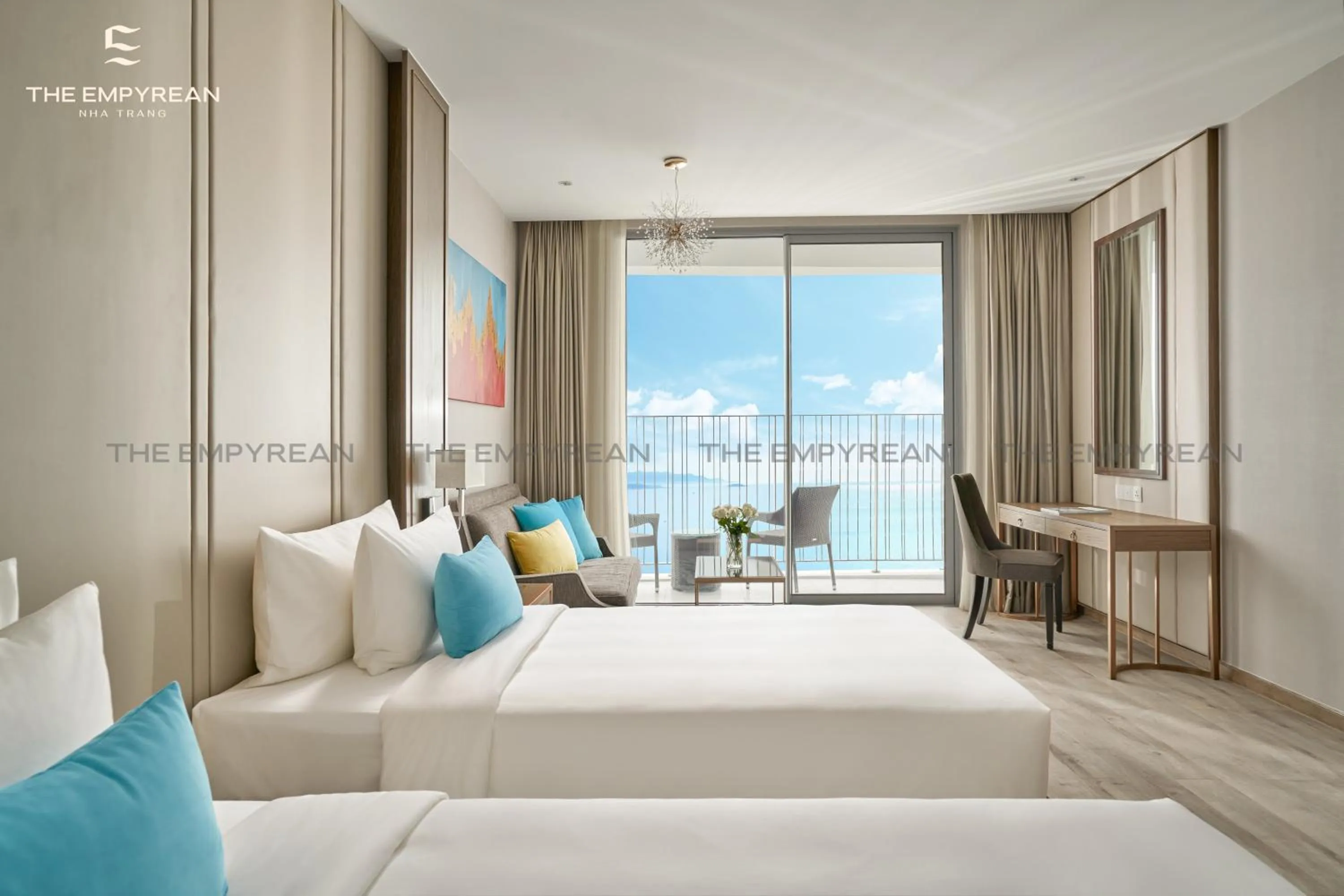 Deluxe Twin Room with Sea View in The Empyrean Nha Trang