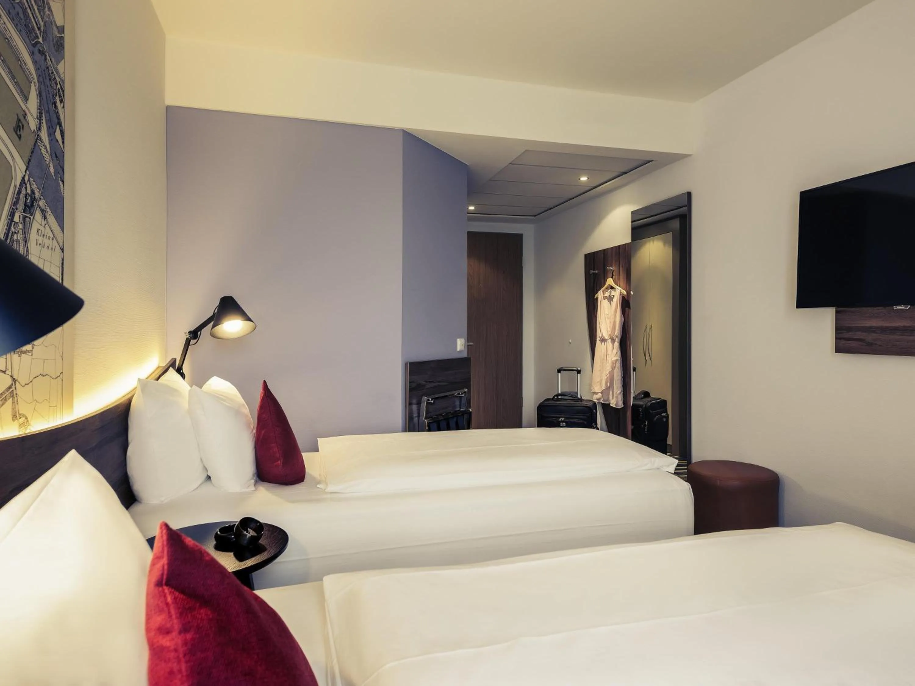 Standard Twin Room in Mercure Hotel Hamburg Mitte