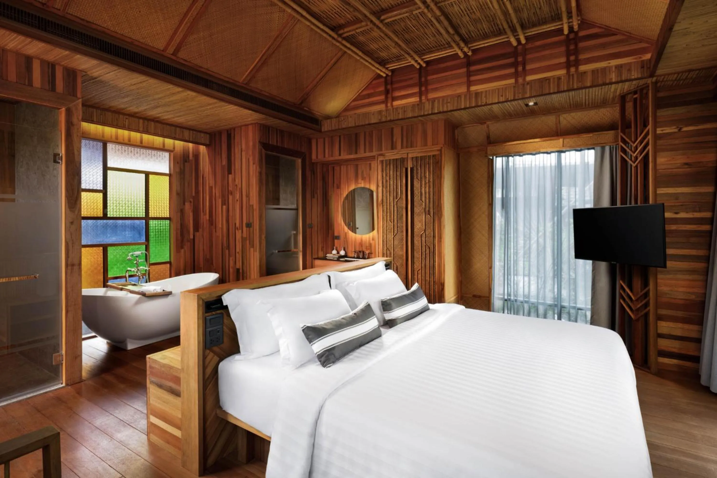 Premium Water Villa- Free Schedule Shuttle to Ao Nang Beach/ Railay Beach in Venice Krabi Villa Resort