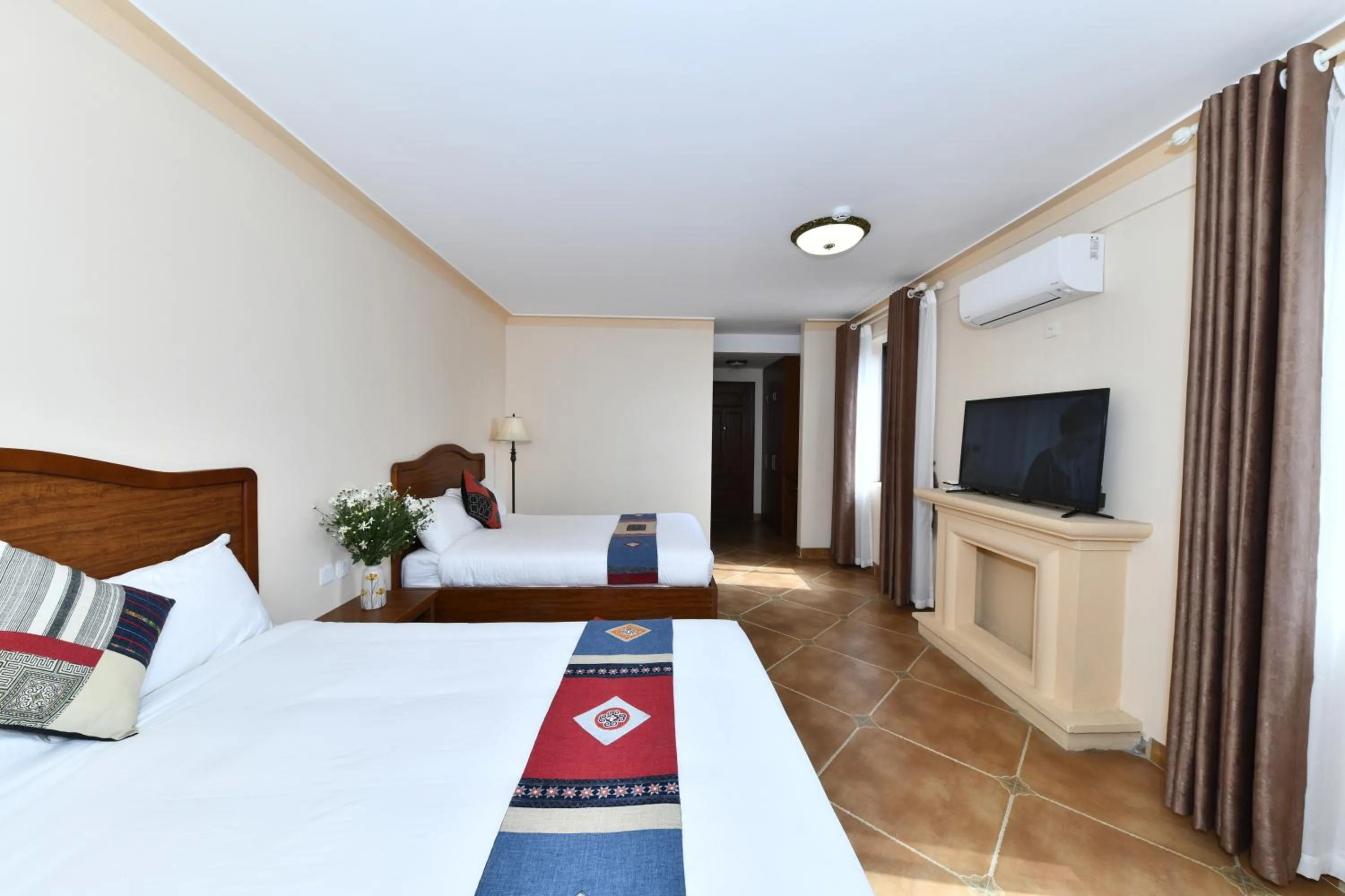 Family Room with Mountain View in Sapa Symphony Hotel