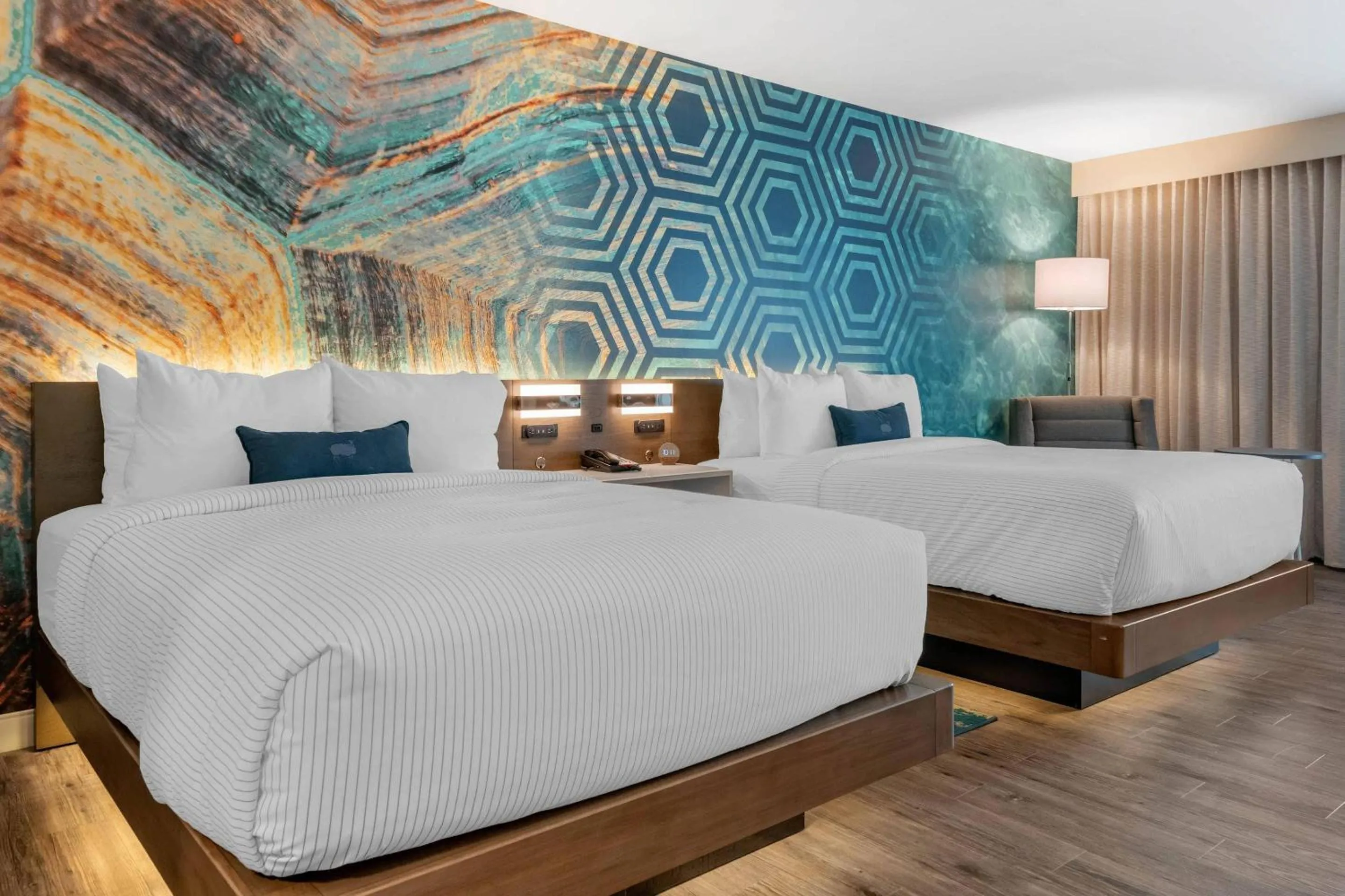 Queen Room with Two Queen Beds - Non-Smoking in Cambria Hotel St Petersburg-Madeira Beach Marina