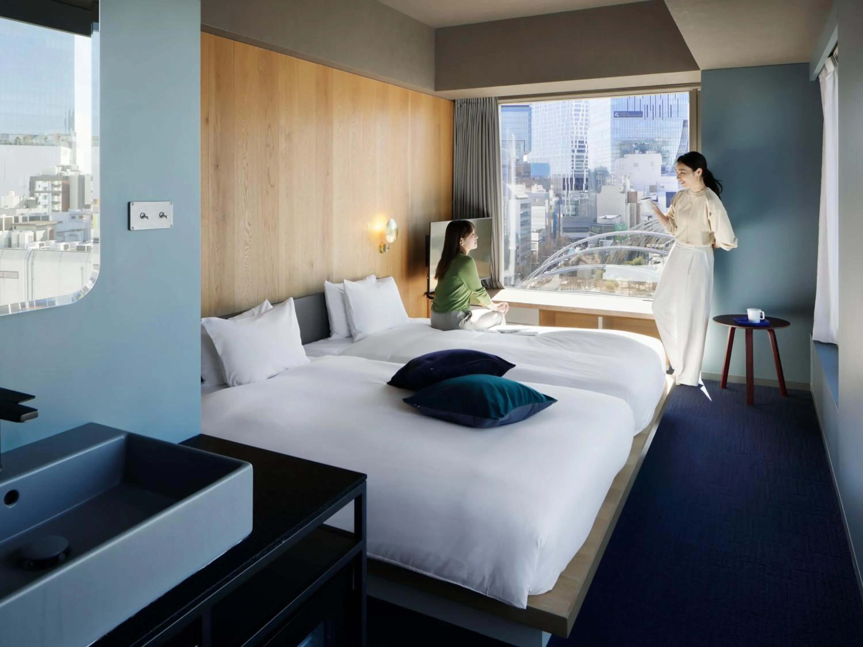 Twin Room in sequence MIYASHITA PARK - Shibuya