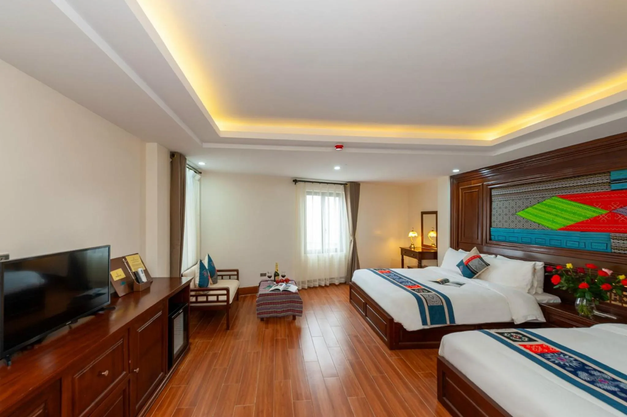 Triple Room with Mountain View in Sapa Passion Hotel & Spa