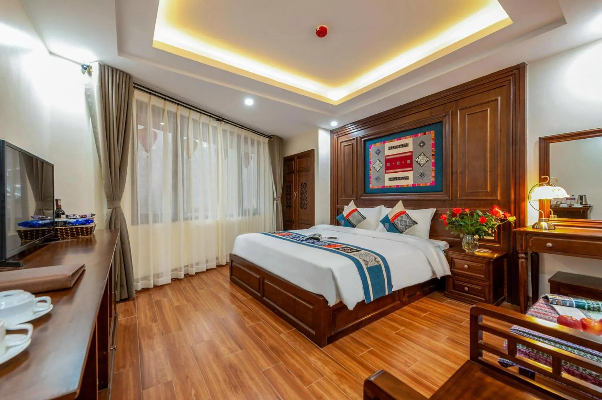 Deluxe Double or Twin Room with Mountain View in Sapa Passion Hotel & Spa