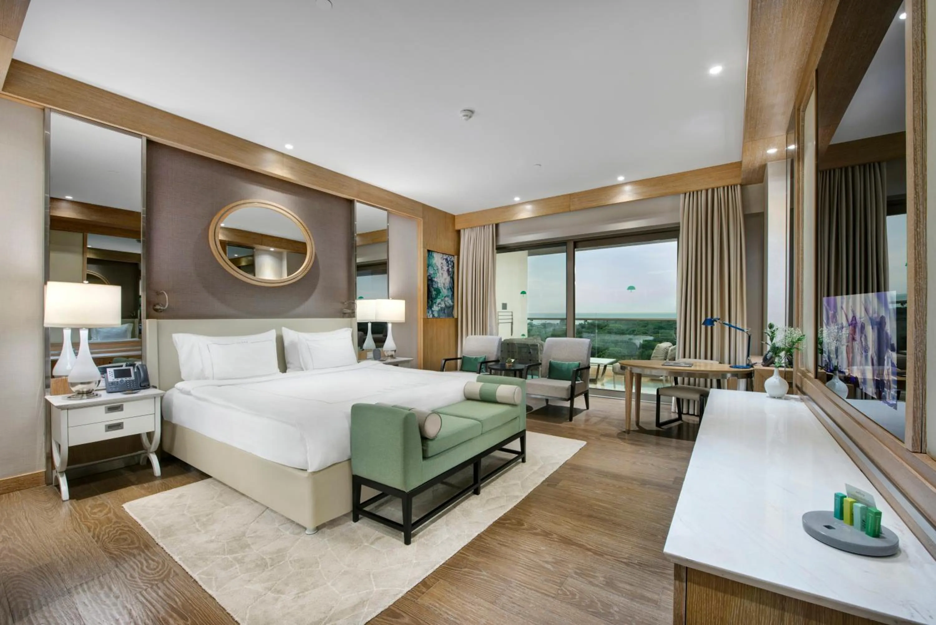 Jade Room Partial Sea View in Regnum Carya