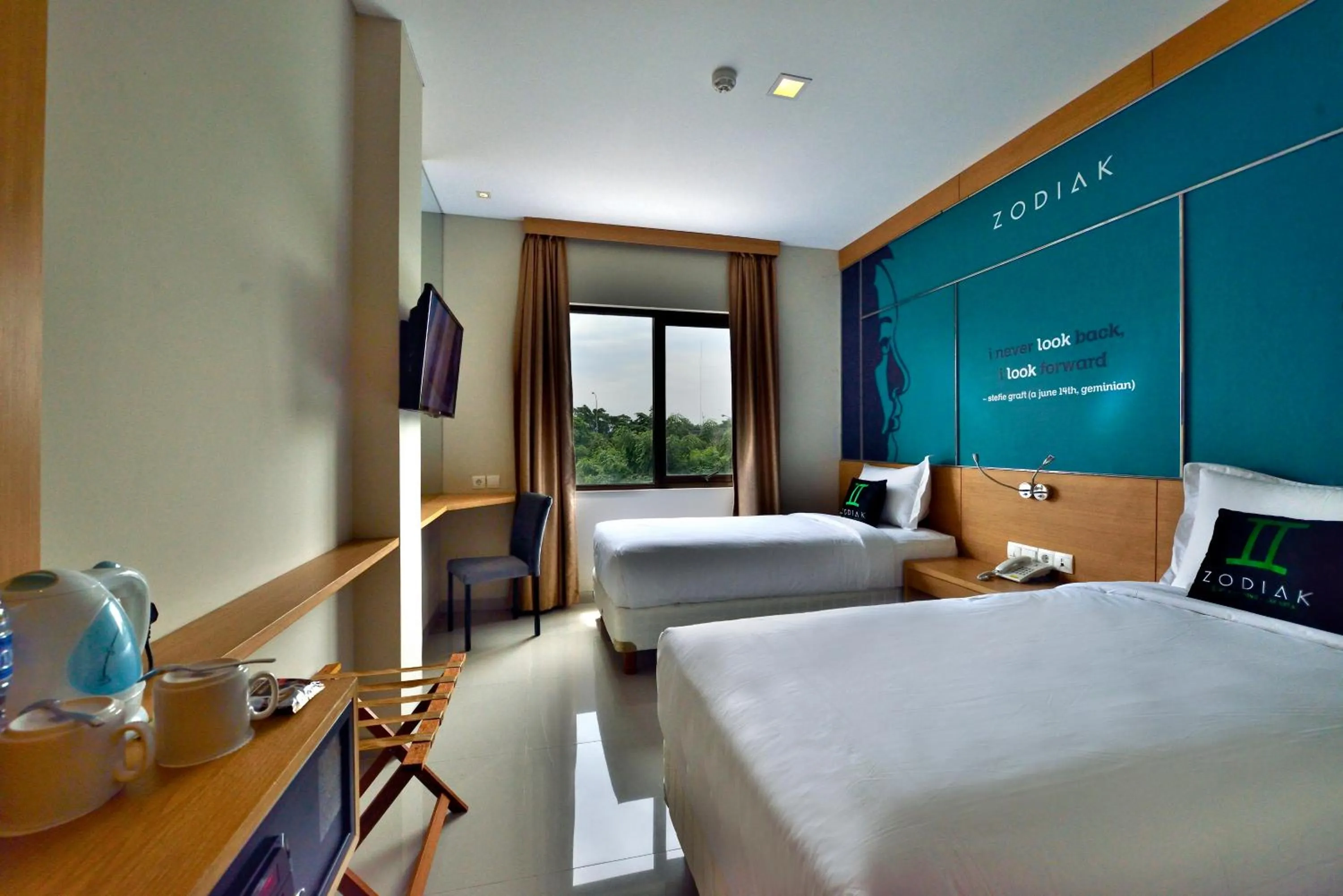 Superior Twin Room in Zodiak MT Haryono by KAGUM Hotels