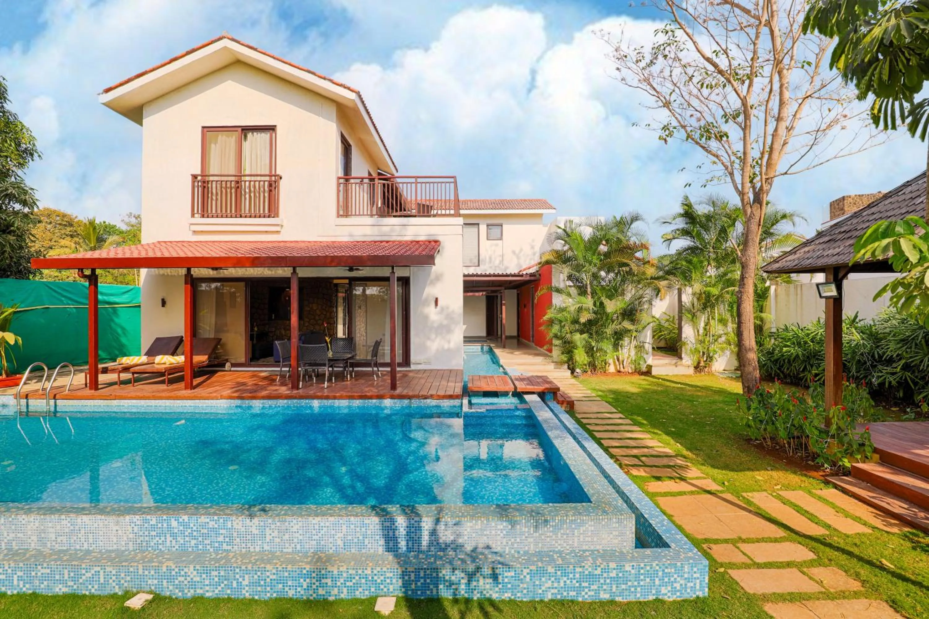 Royal Villa with Pool in Tropicana Resort & Spa Alibaug, A Club Mahindra Associate
