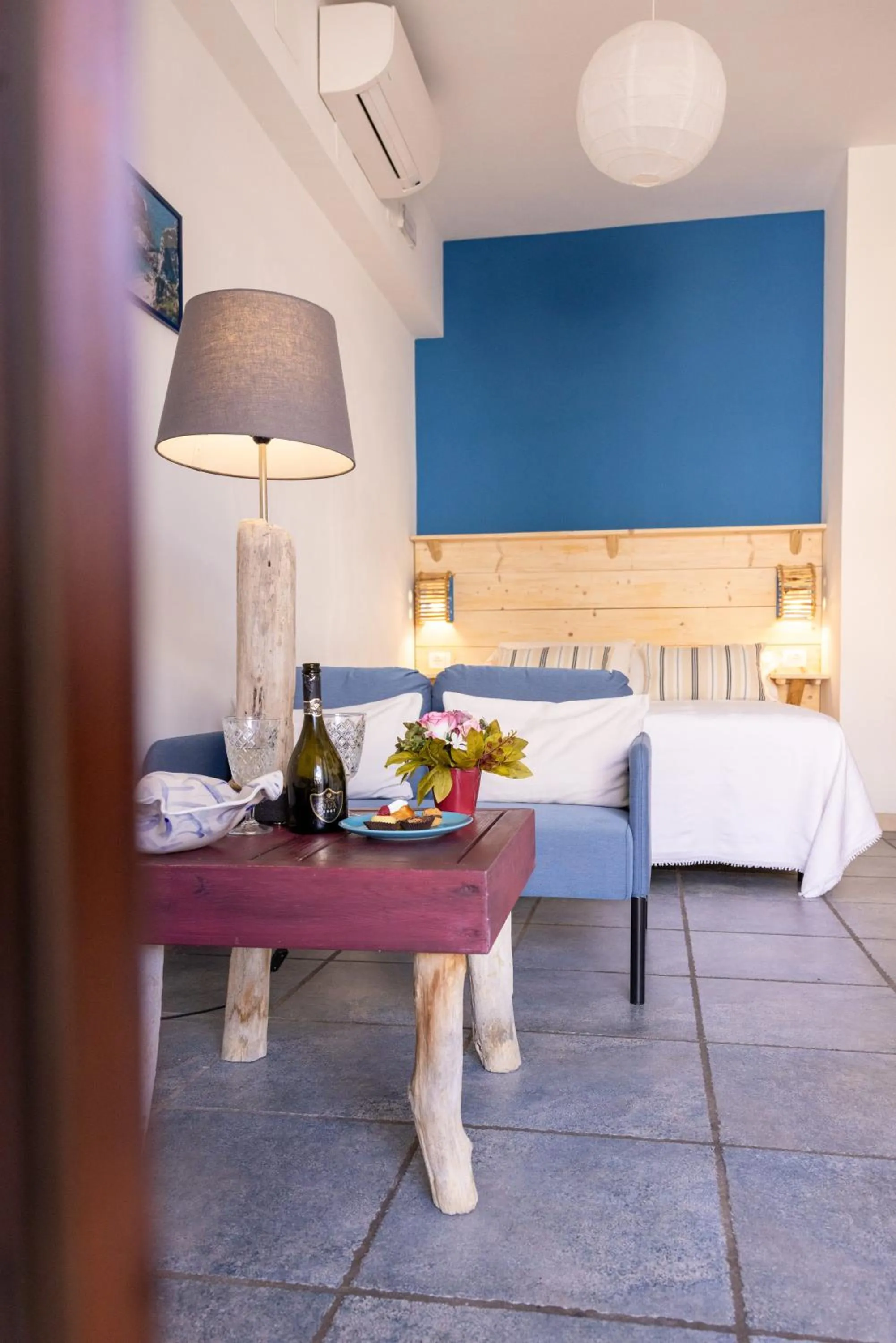 Deluxe Double Room with Sea View - single occupancy in Arcobaleno Tropea centro