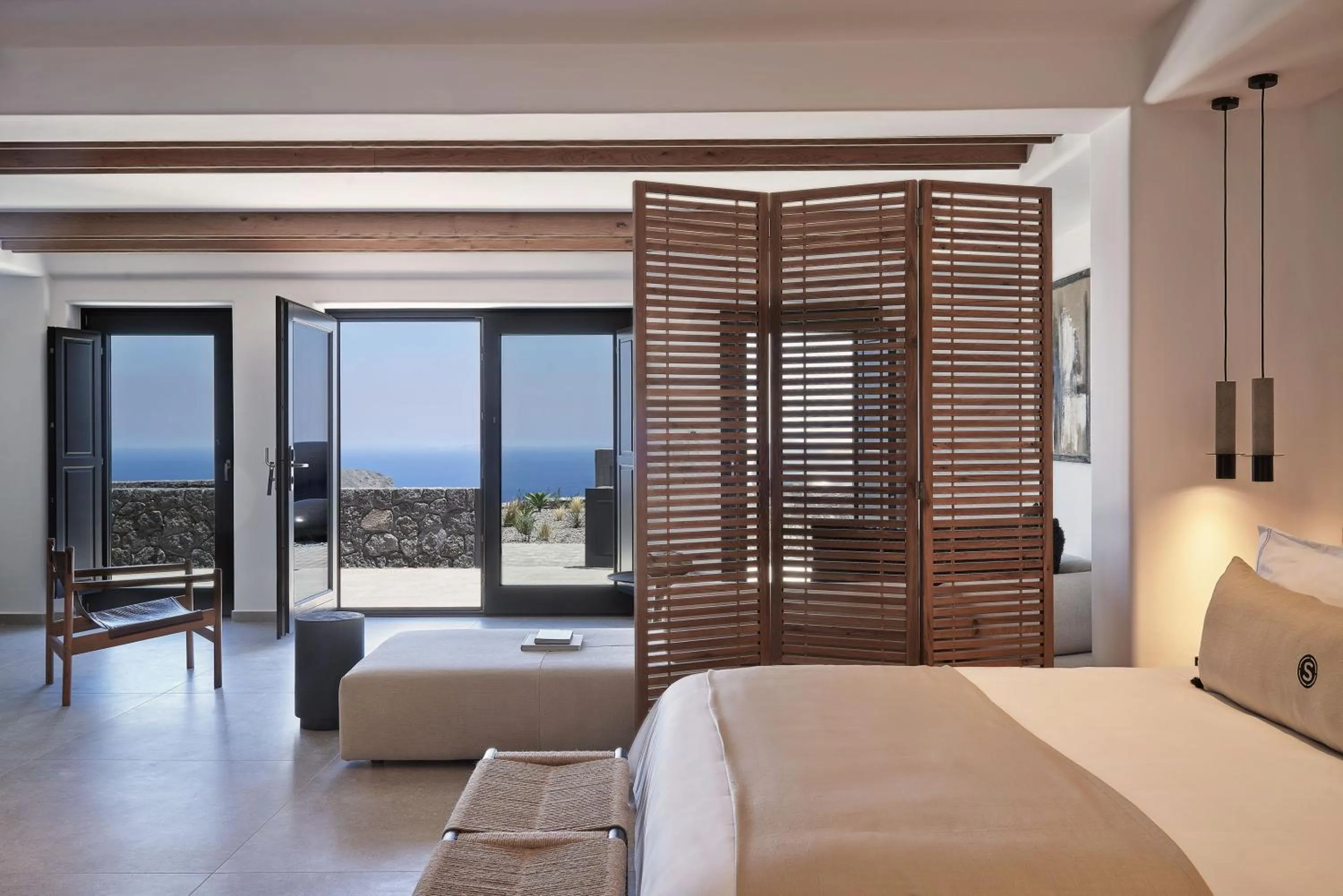 Deluxe Suite with Garden View in SantAnna Luxury Suites