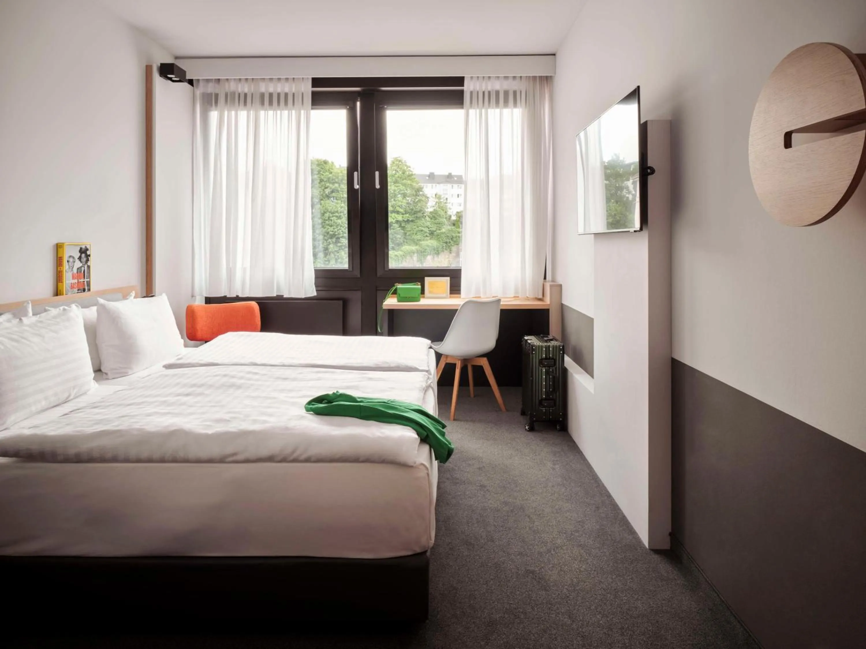 Comfort Twin Room - Free City Ticket in Flemings Hotel Wuppertal-Central