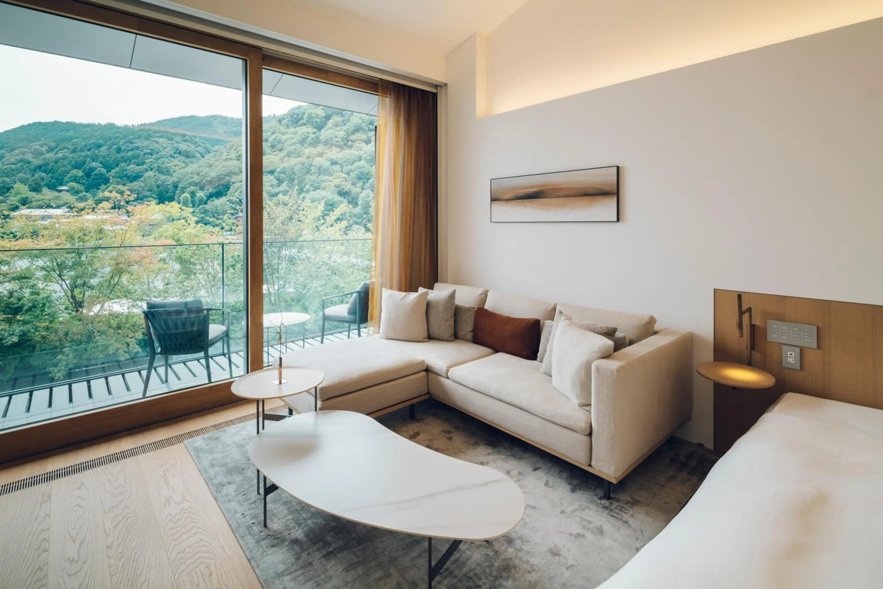 King Room with Mountain View in Muni Kyoto