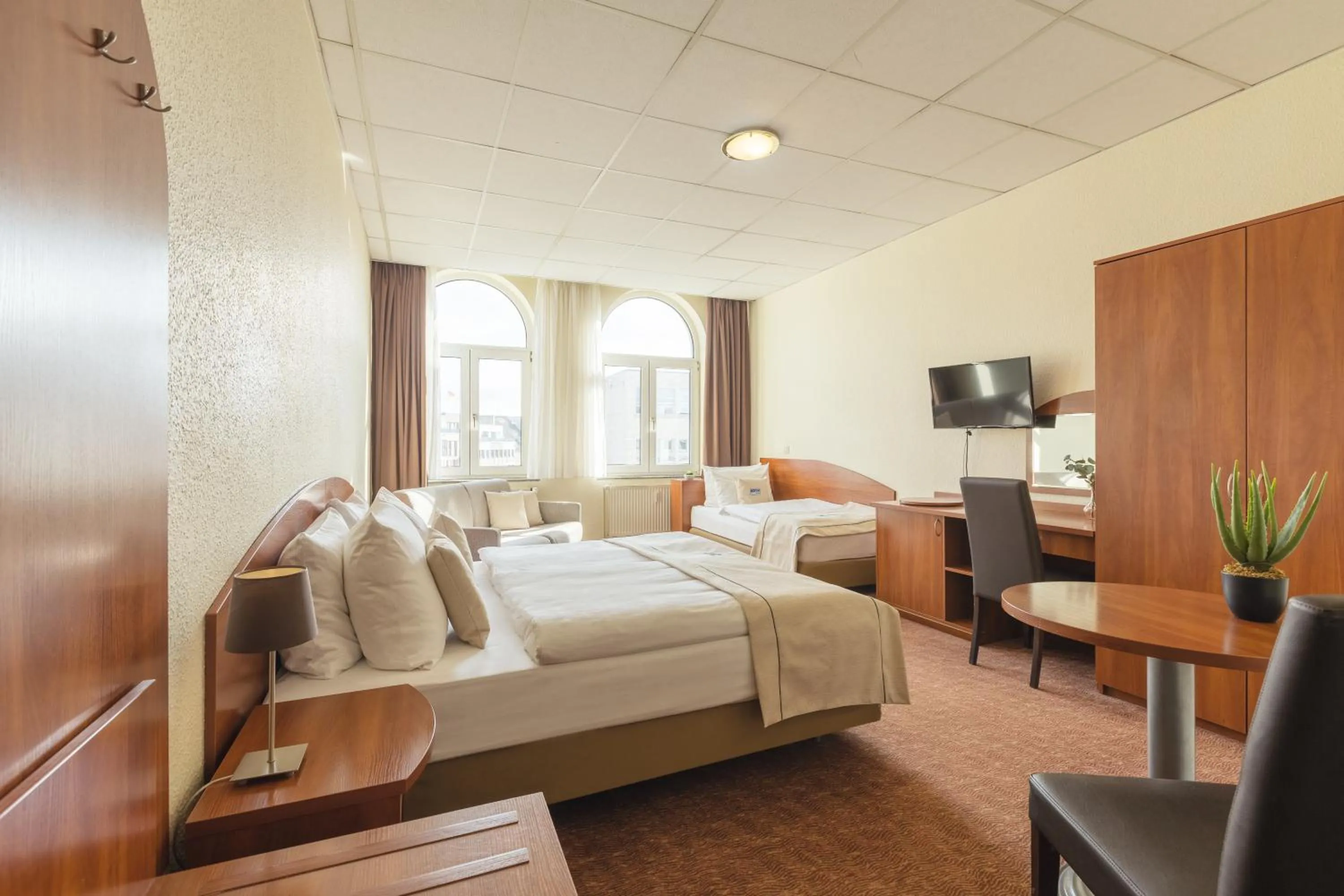 Comfort Quadruple Room in Hotel Hamburg Stadtzentrum