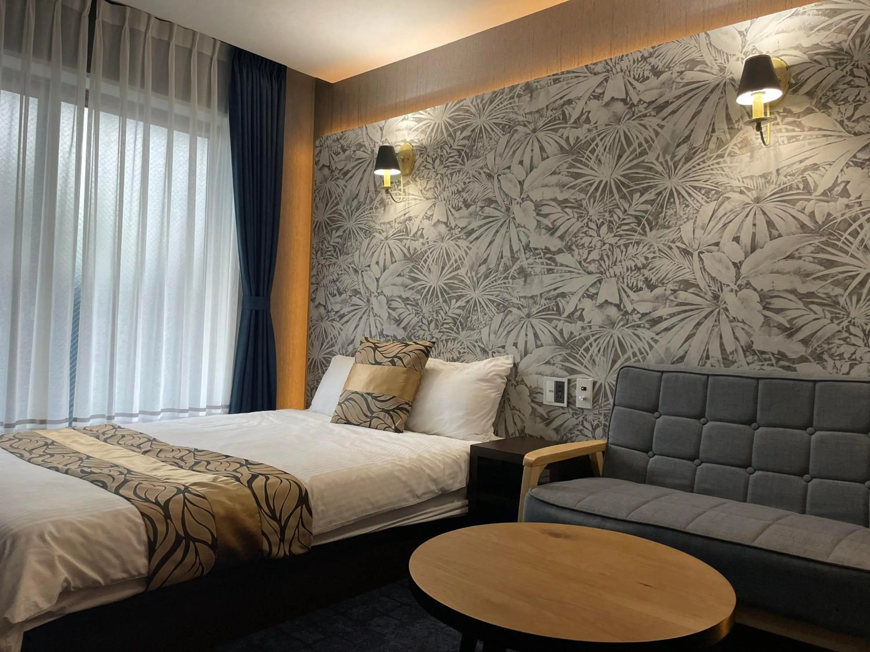 Double Room in GRAND BASE Mojiko Ekimae