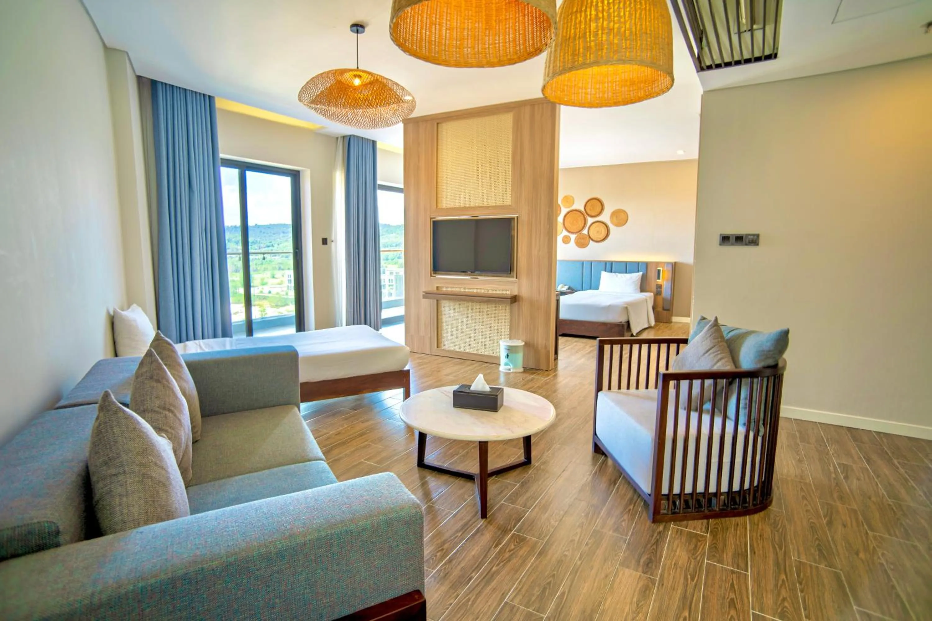 Triple Room with Mountain View in Sonaga Beach Resort & Villas Phu Quoc