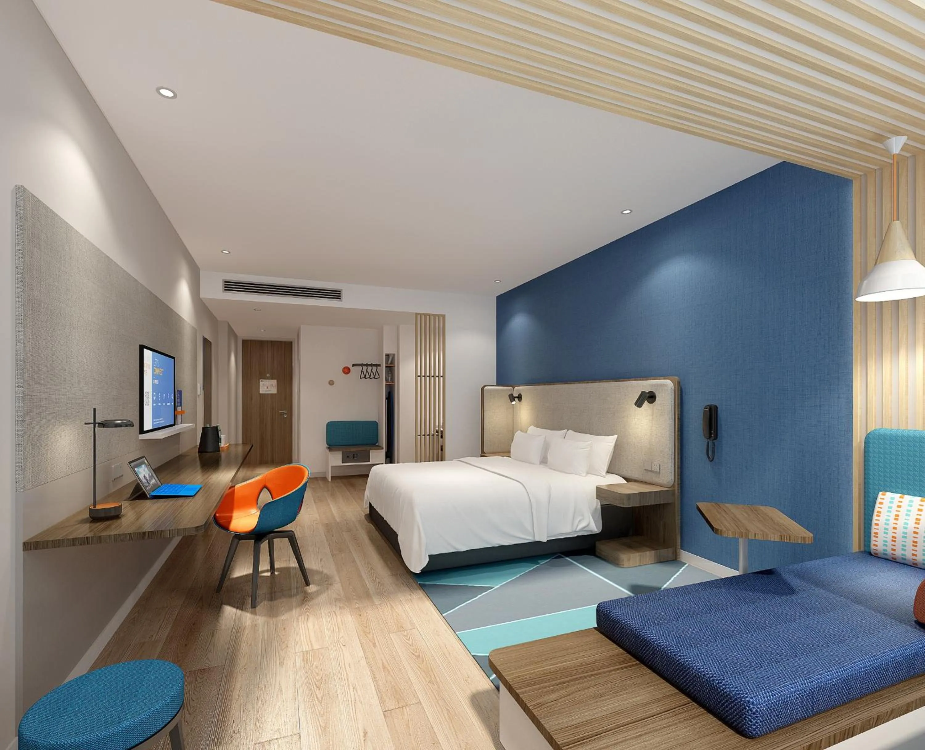 Standard King Room in Holiday Inn Express Pinghu by IHG