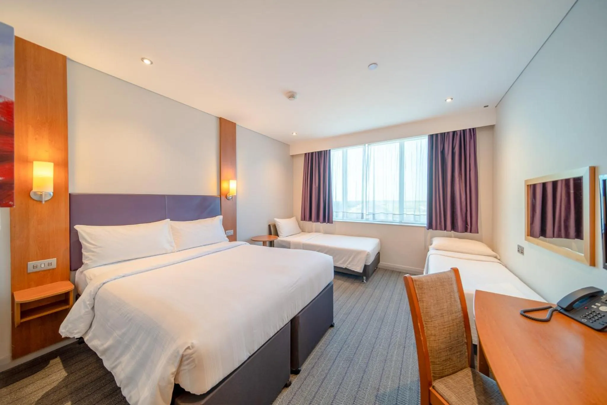 Family Room - Non Smoking - FREE Airport Shuttle & Yas Island drop off in Premier Inn Abu Dhabi Airport Business Park