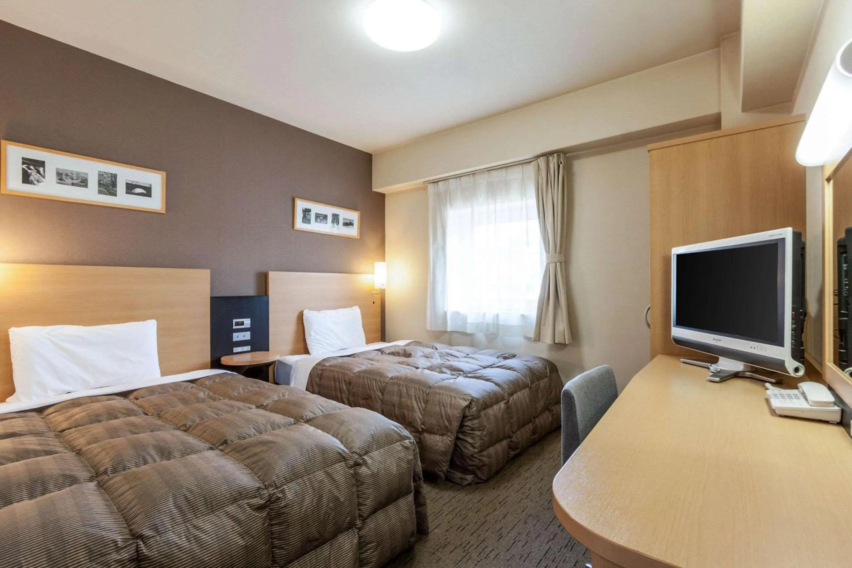 Standard Twin Room - Non-Smoking in Comfort Hotel Obihiro