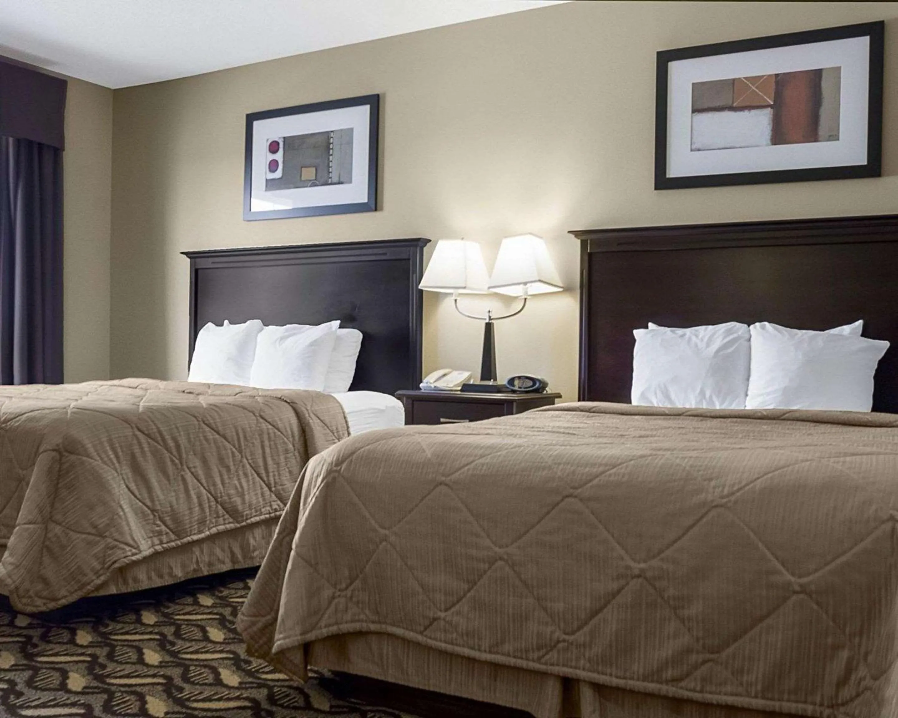Efficiency Queen Suite with Two Queen Beds - Accessible/Non-Smoking in MainStay Suites Bismarck