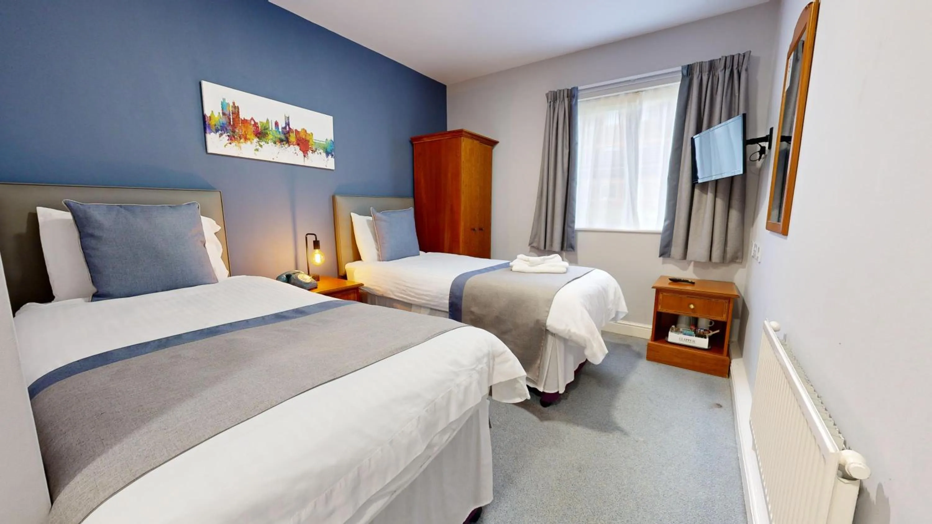 Standard Twin Room in Yarnfield Park Training And Conference Centre