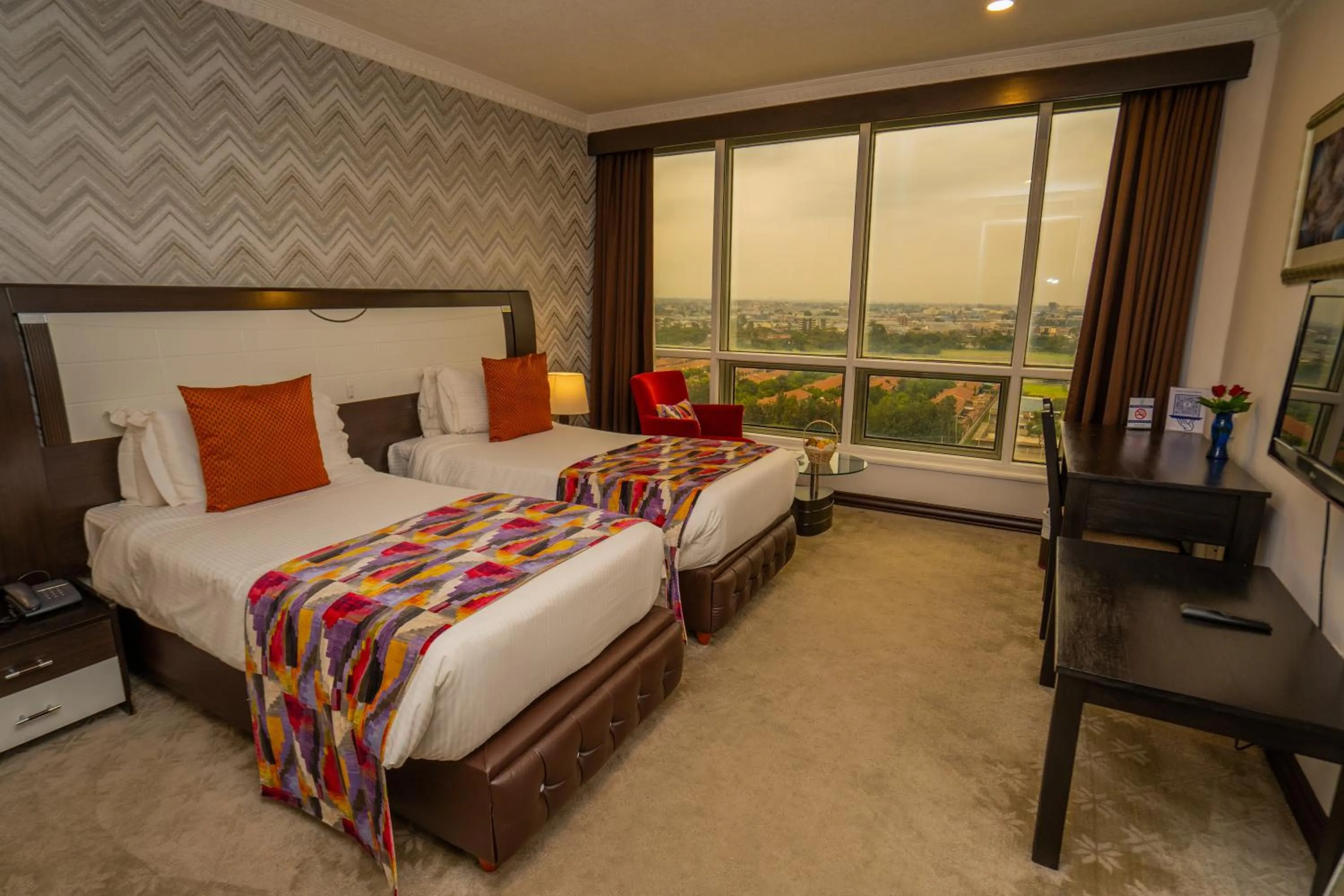 Superior Room with Skyline View - single occupancy in The Panari Hotel - Near Jomo Kenyatta International Airport