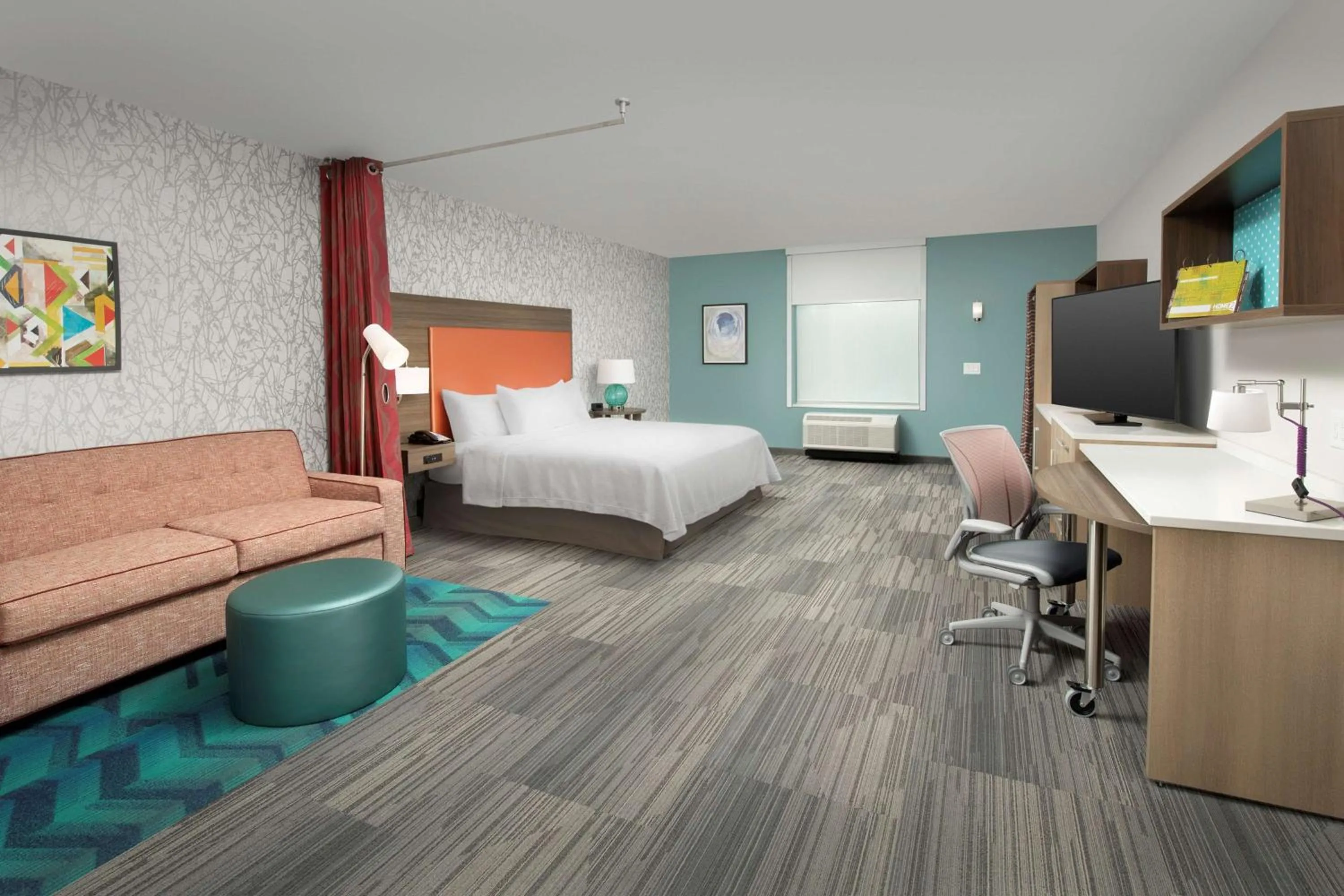 King Studio Suite - Mobility Access/Non-Smoking in Home2 Suites By Hilton Owings Mills, Md