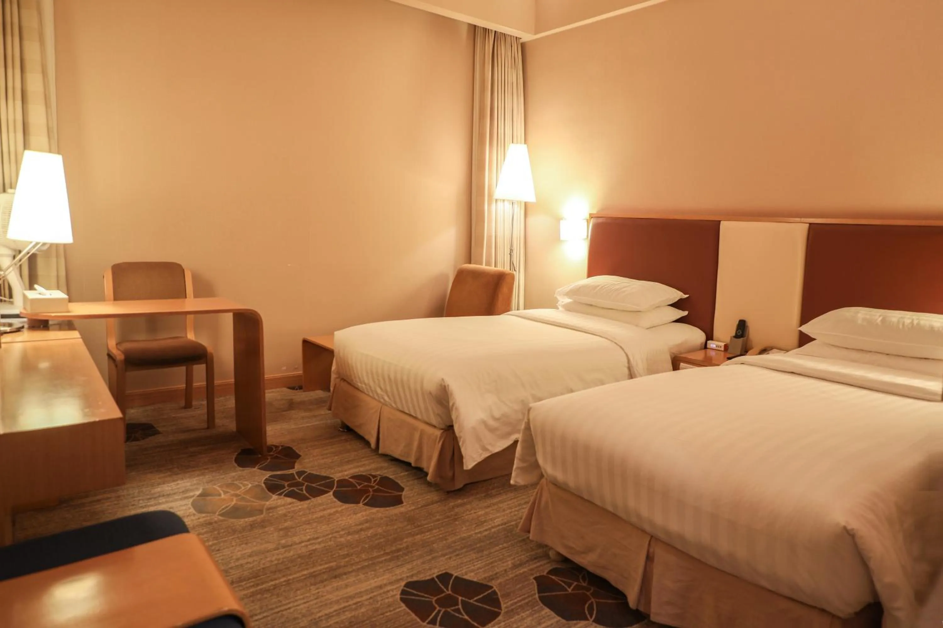 Limited Time Offer - Economy Twin Room(No Window) in Beijing XinQiao Hotel