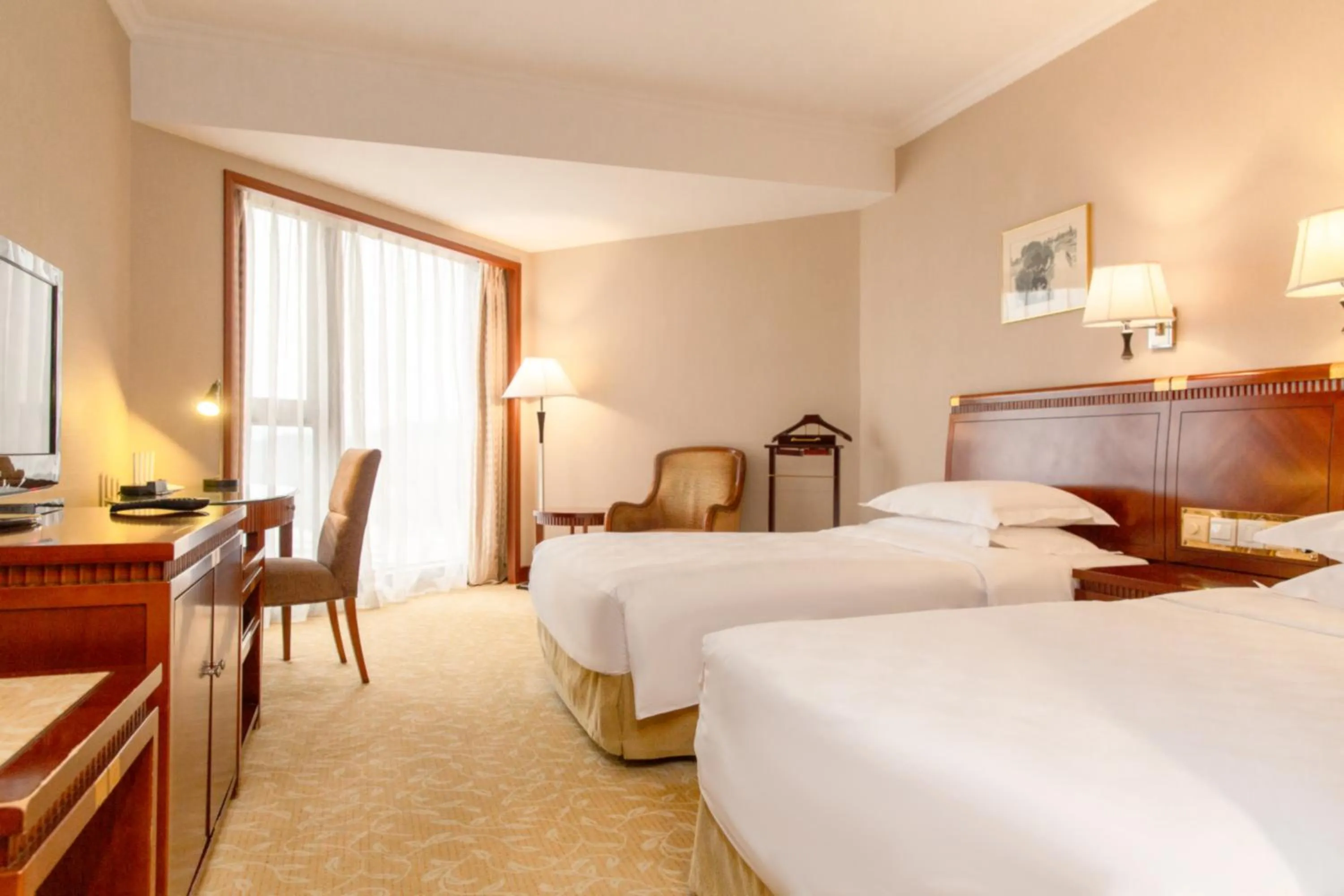 Deluxe Twin Room in Felicity Hotel Shenzhen, Luohu Railway Station