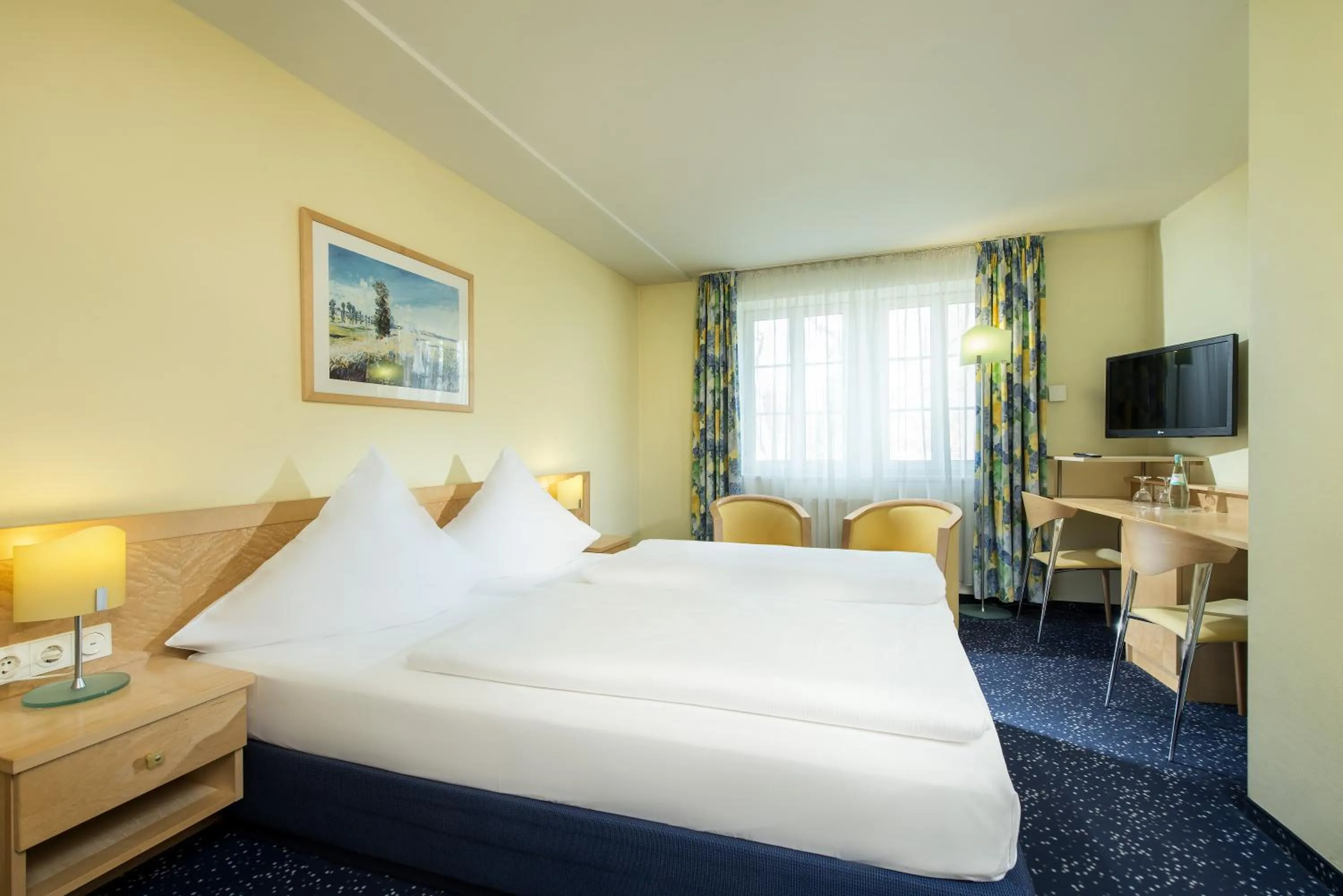 Two Adjacent Standard Double Rooms (non connecting) in Hotel Schloss Schweinsburg