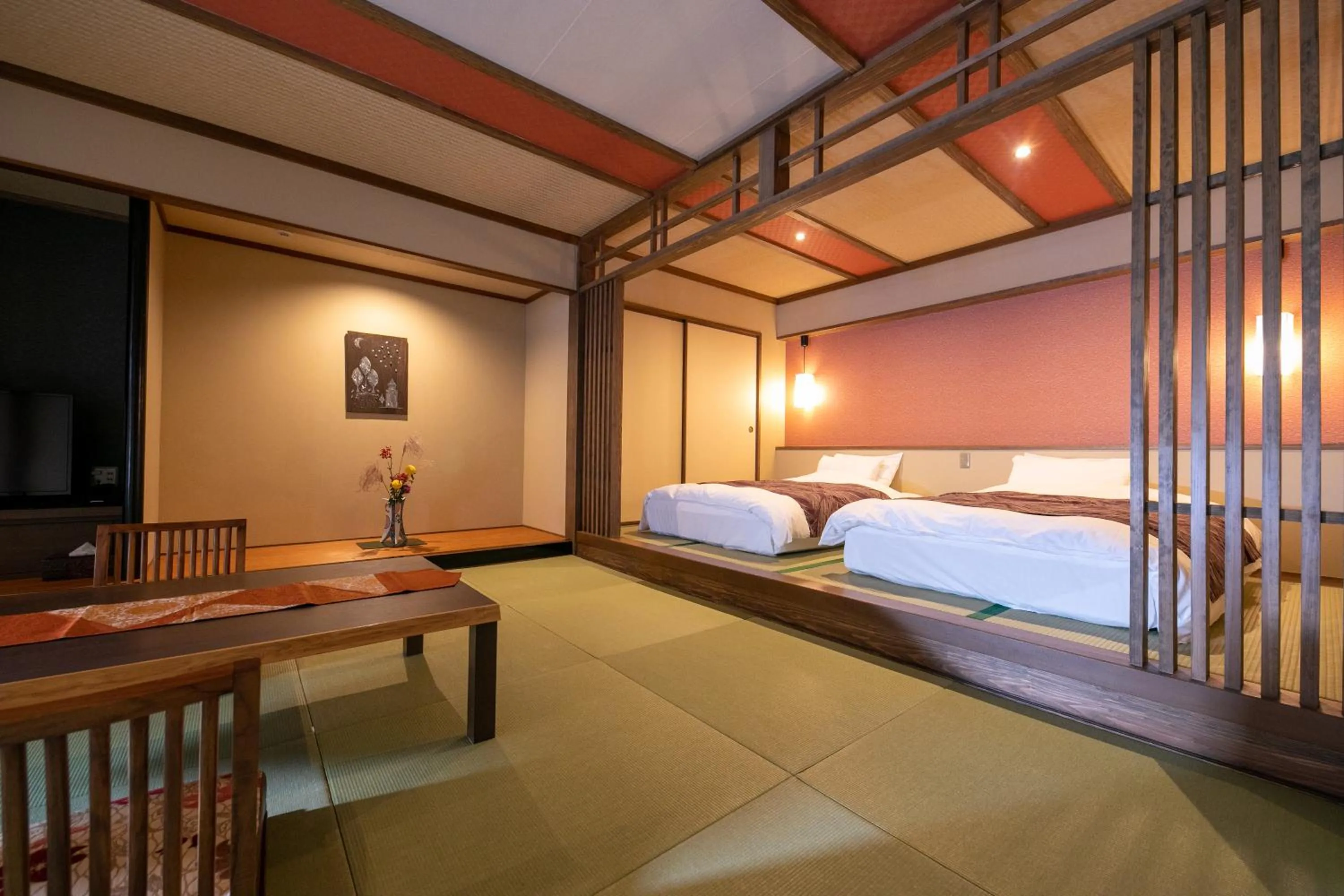 Japanese-Style Twin Room (Tsutsuji) in Nansuikaku