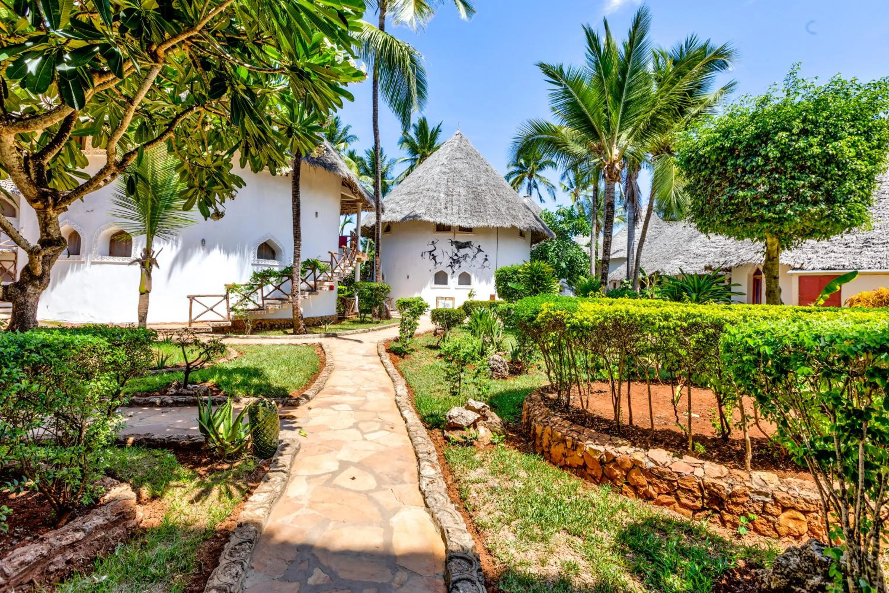 Bungalow with Garden View in AHG Waridi Beach Resort & SPA