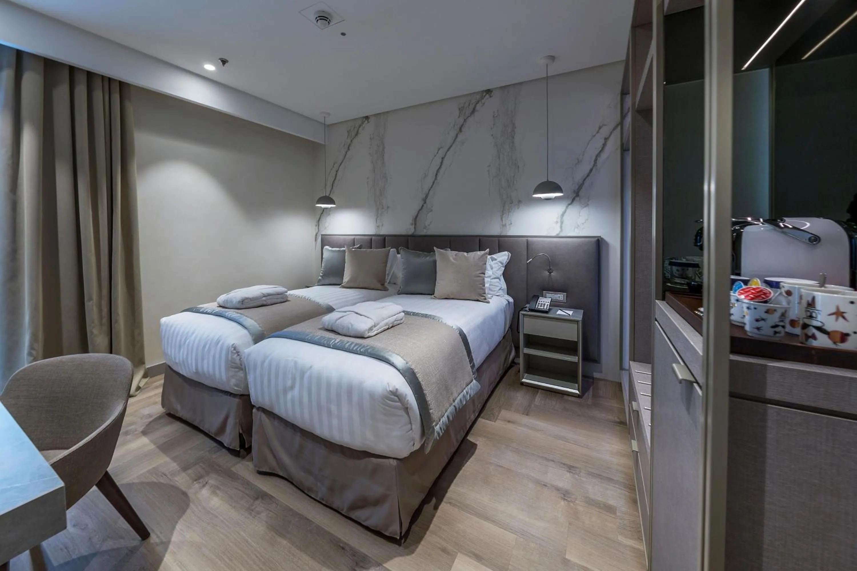 Deluxe, Guest room, 2 Twin/Single Bed(s), City view in The Regency, Rome, a Tribute Portfolio Hotel