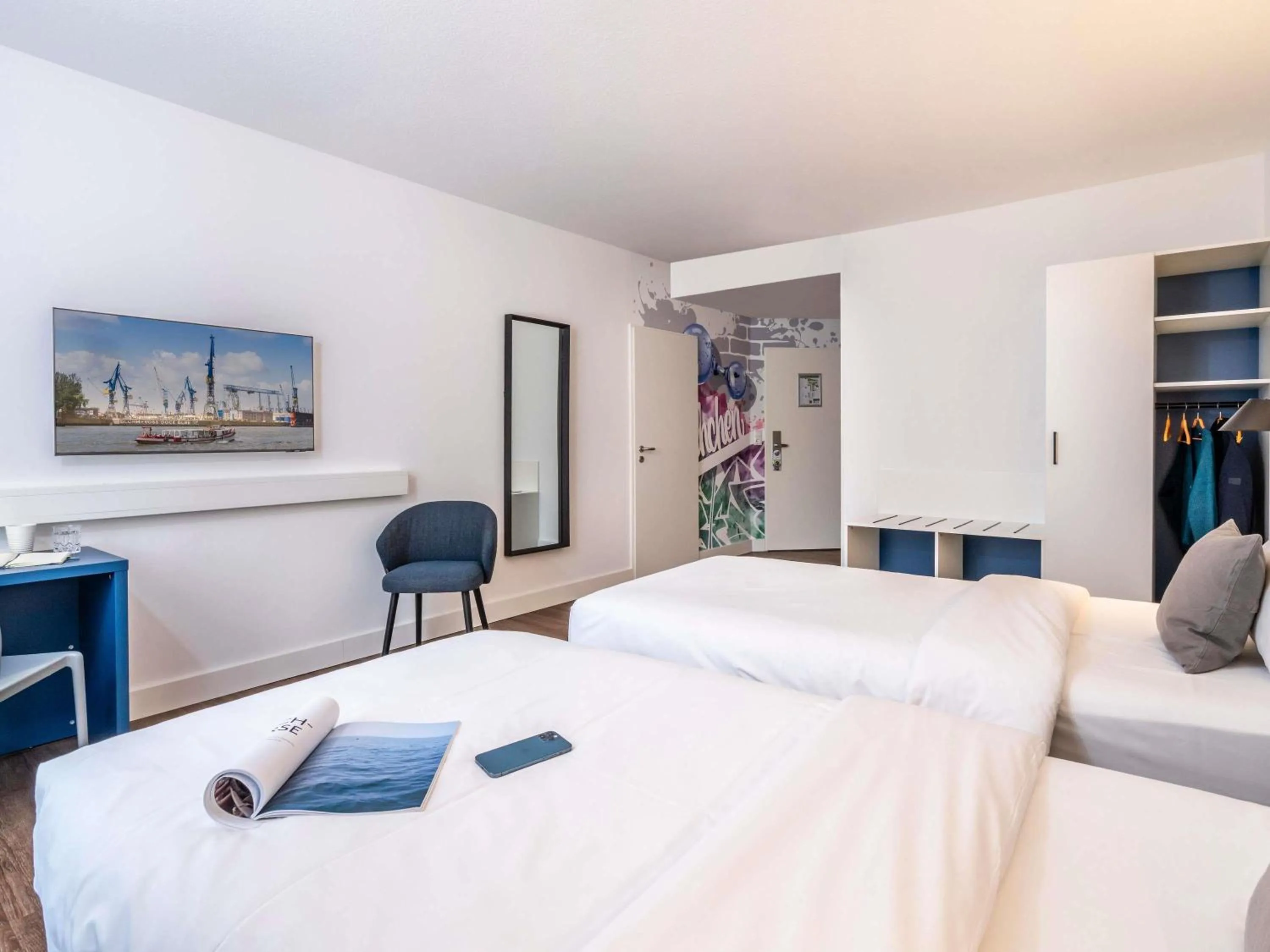Standard Twin Room - single occupancy in ibis Styles Hamburg Alster City