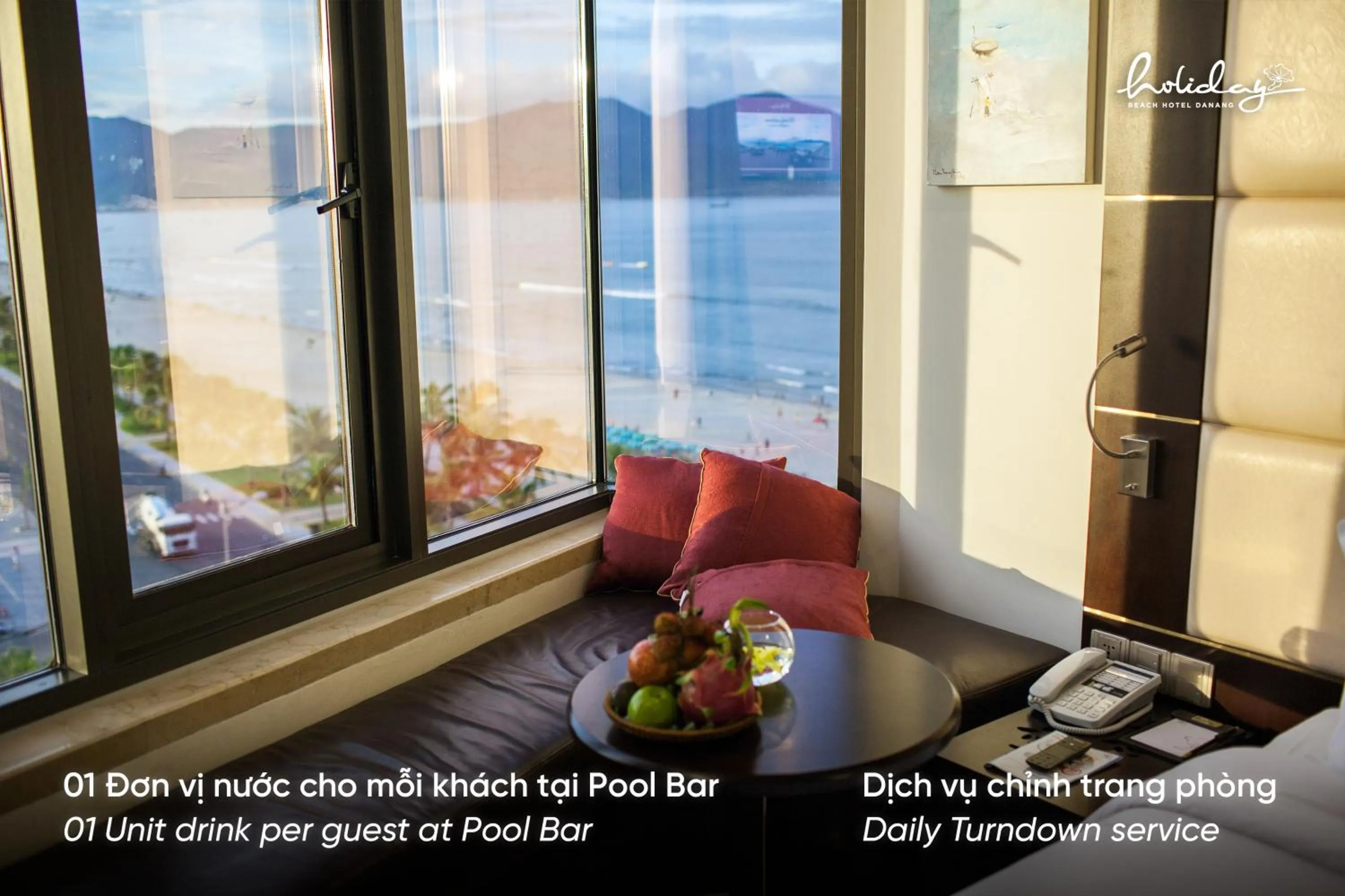 Senior Deluxe Twin Room - High Tea included in Holiday Beach Hotel Danang