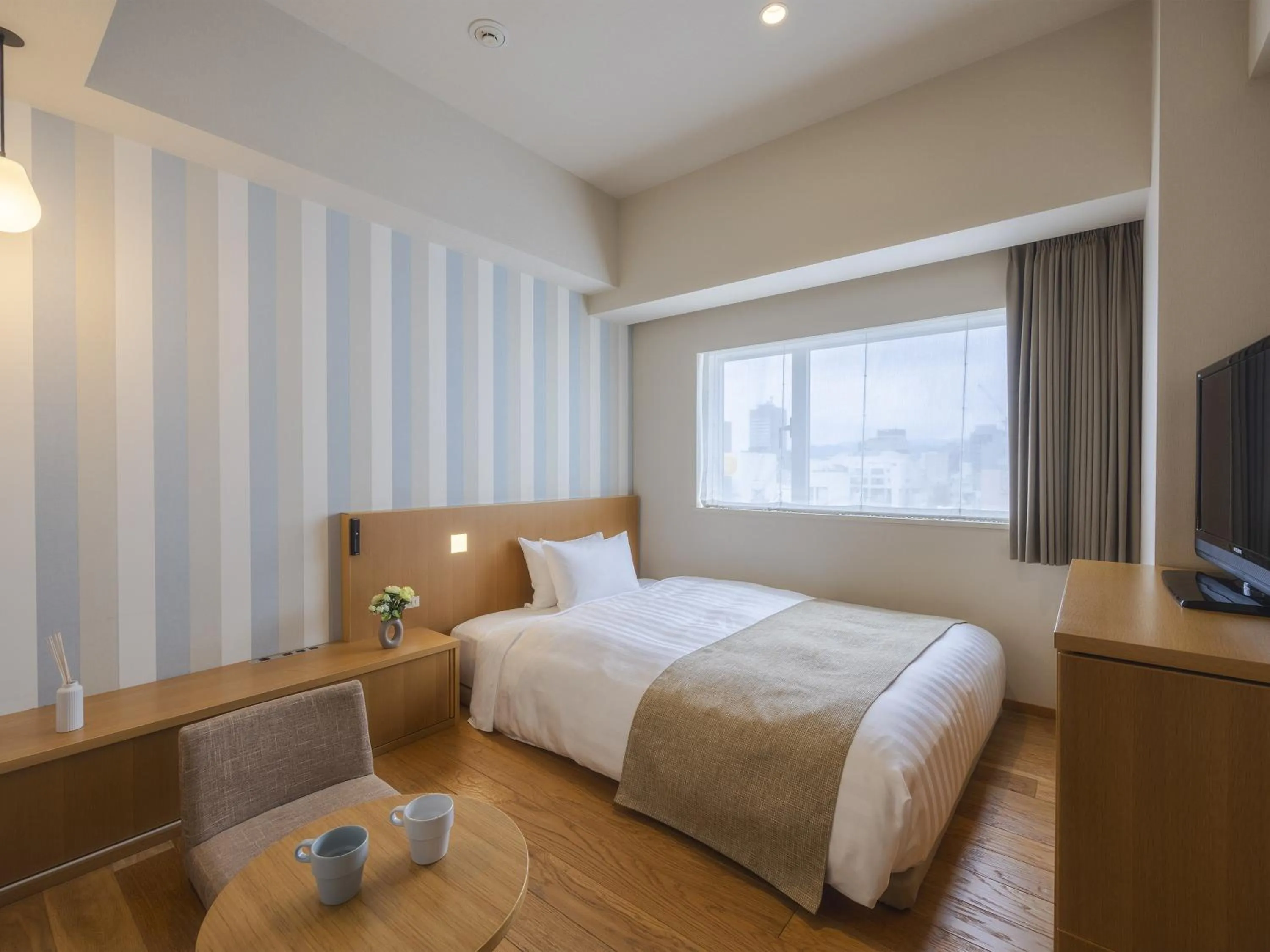 Single Room with Wooden Floor - Non-Smoking in Hiroshima Washington Hotel