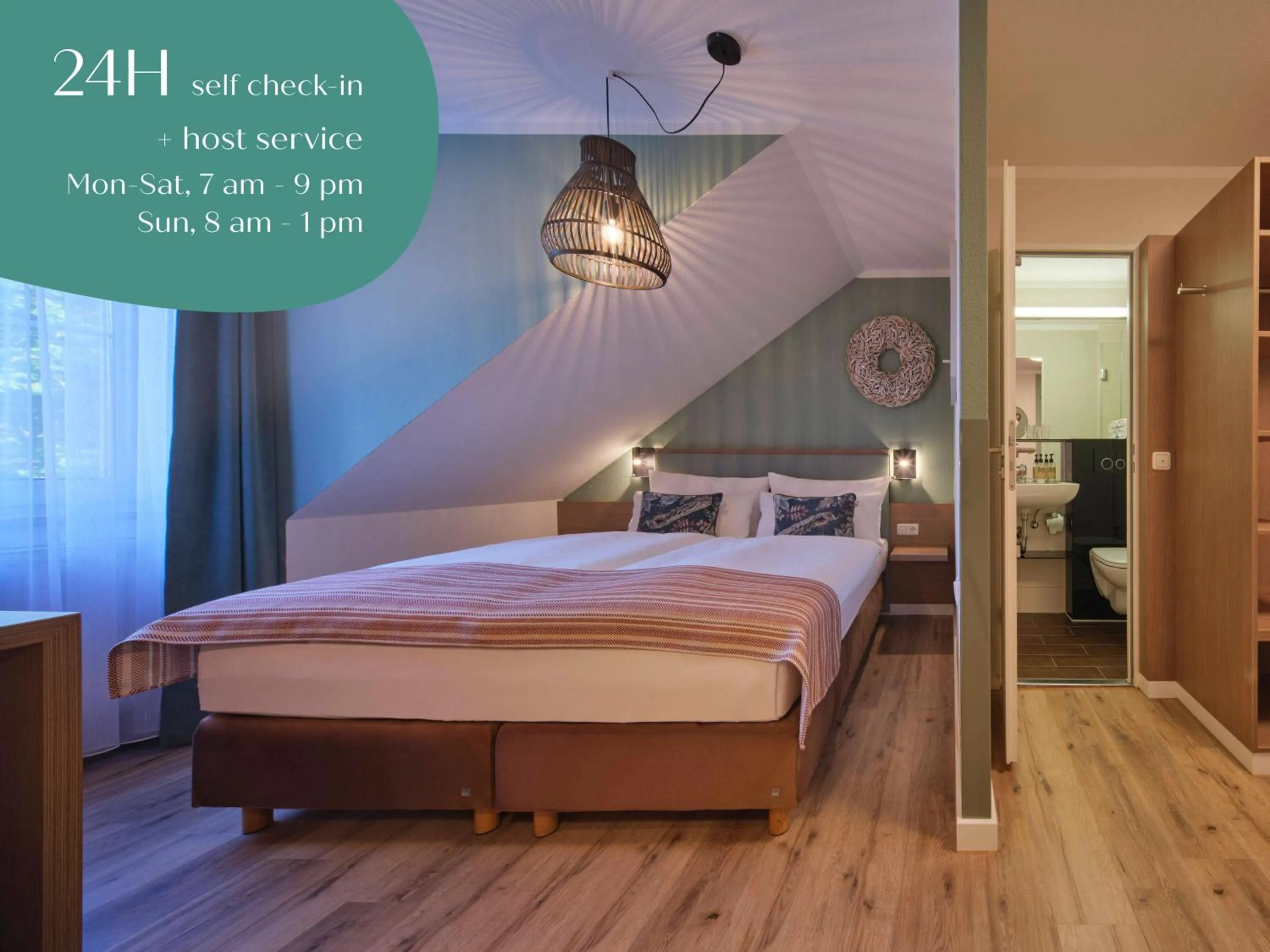 Comfort Double Room in Classik Hotel Martinshof, Messe München