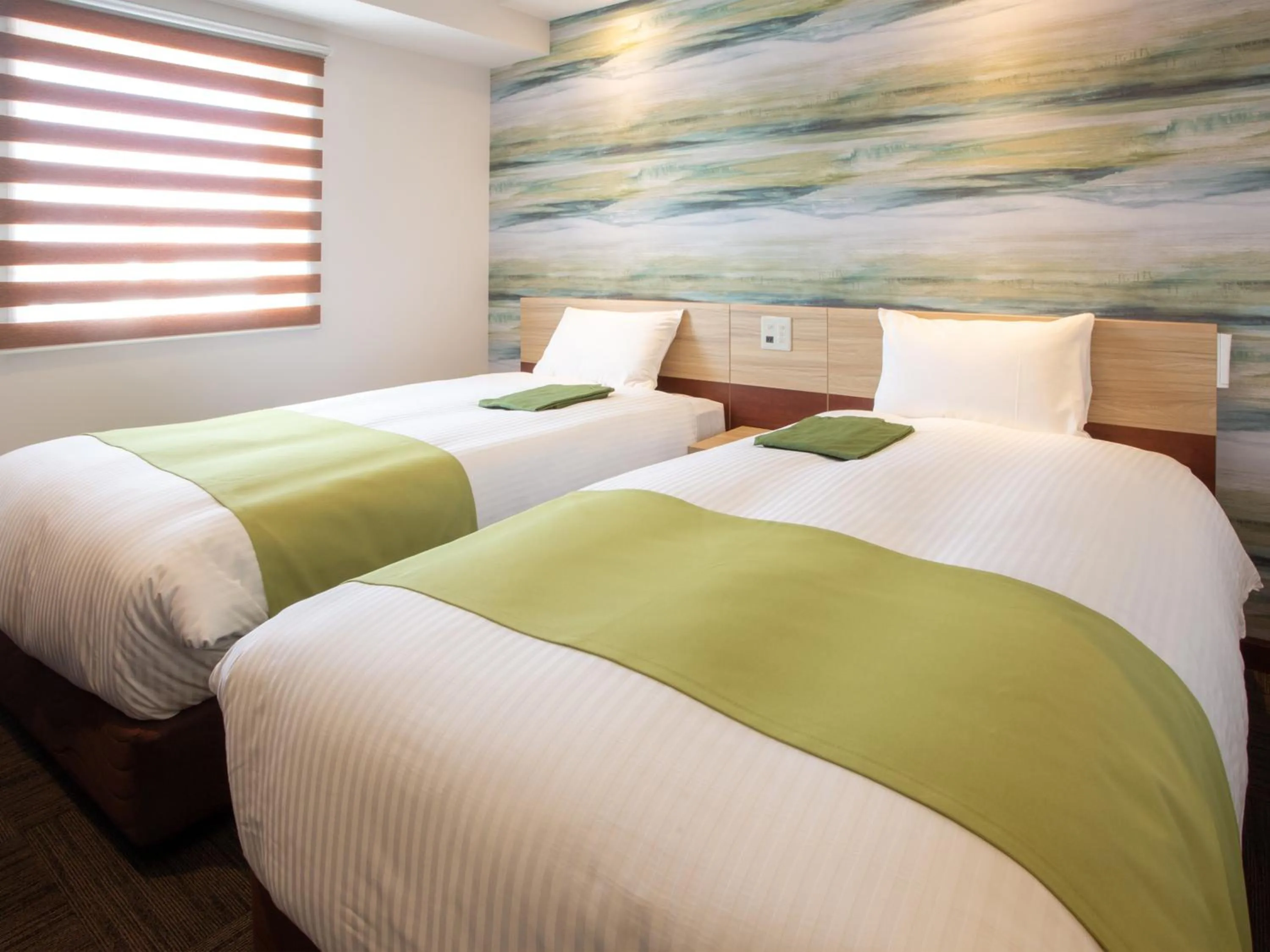 Economy Twin Room - Non-Smoking in Kuretake Inn Premium Fukuroi Ekimae