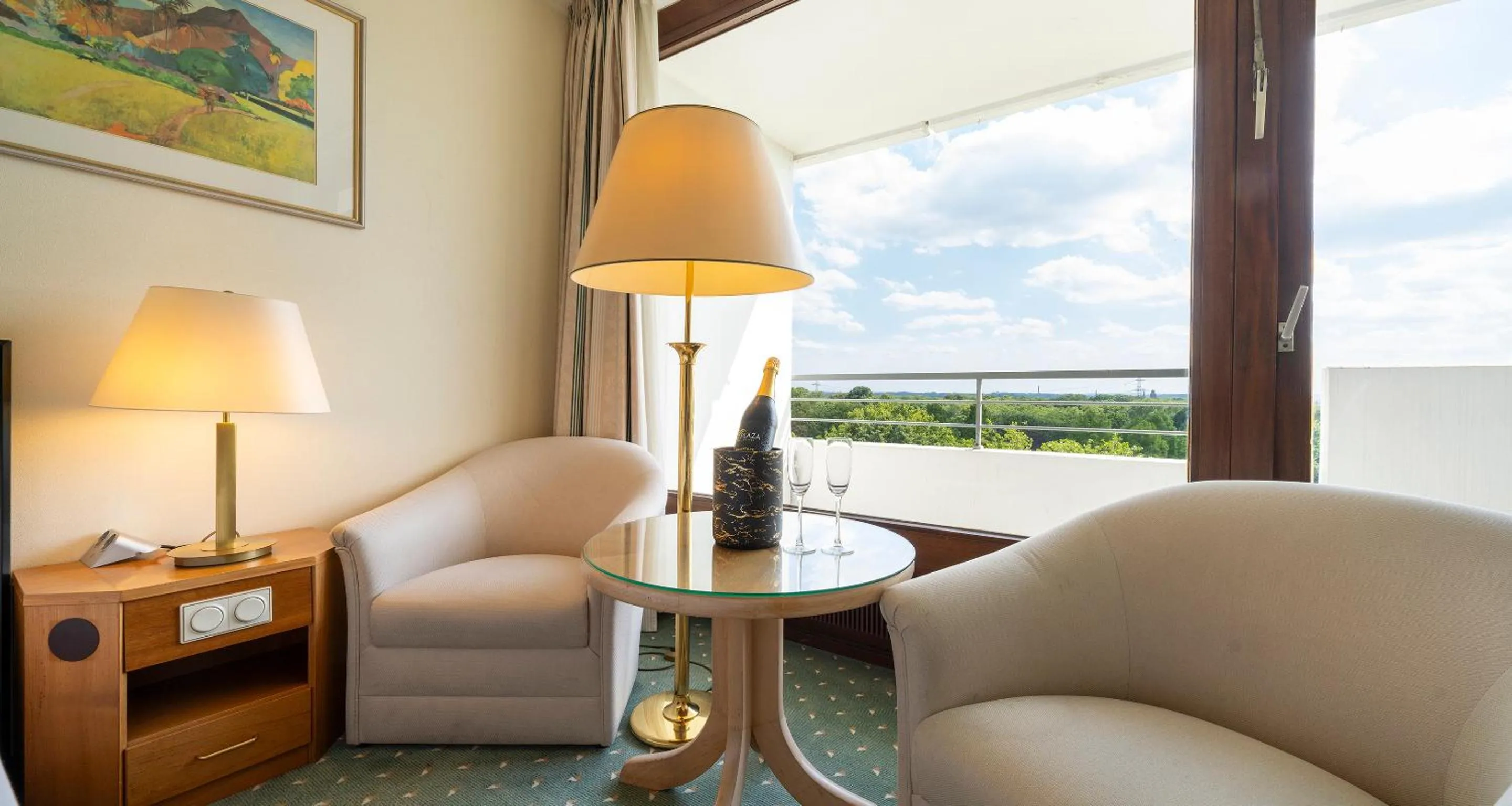 Double Room with Garden View in PLAZA Hotel Gelsenkirchen