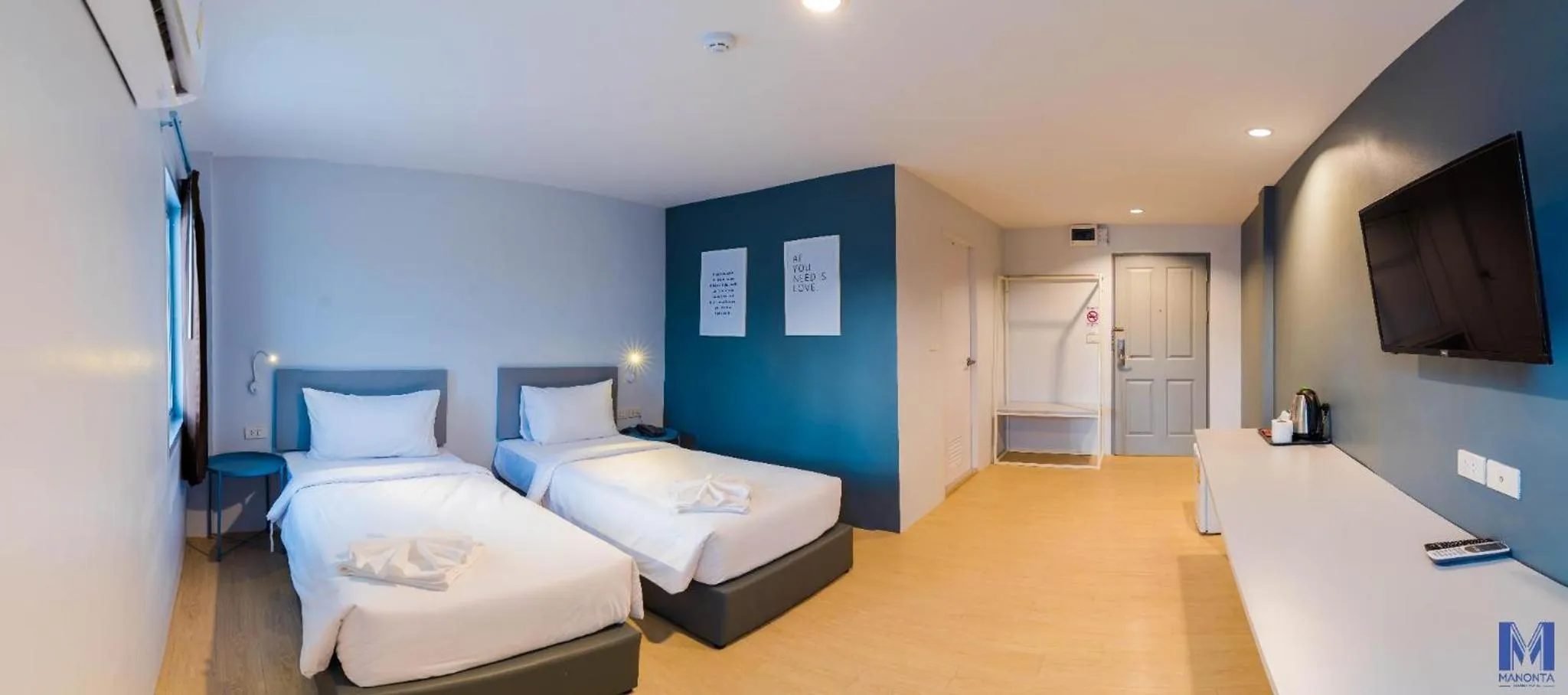 Standard Twin Room in Manonta Budget Hotel