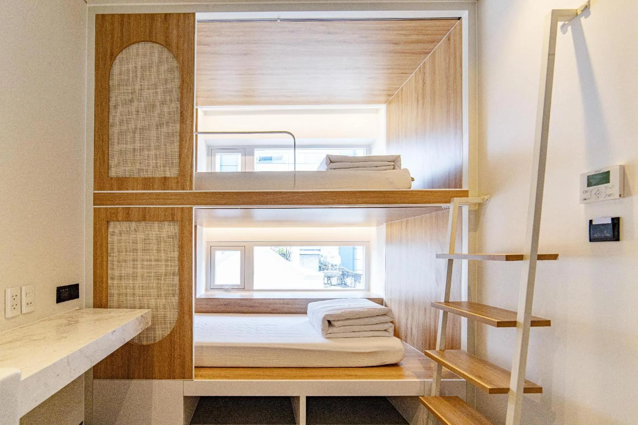 Twin Room with View in MEANDER Saigon