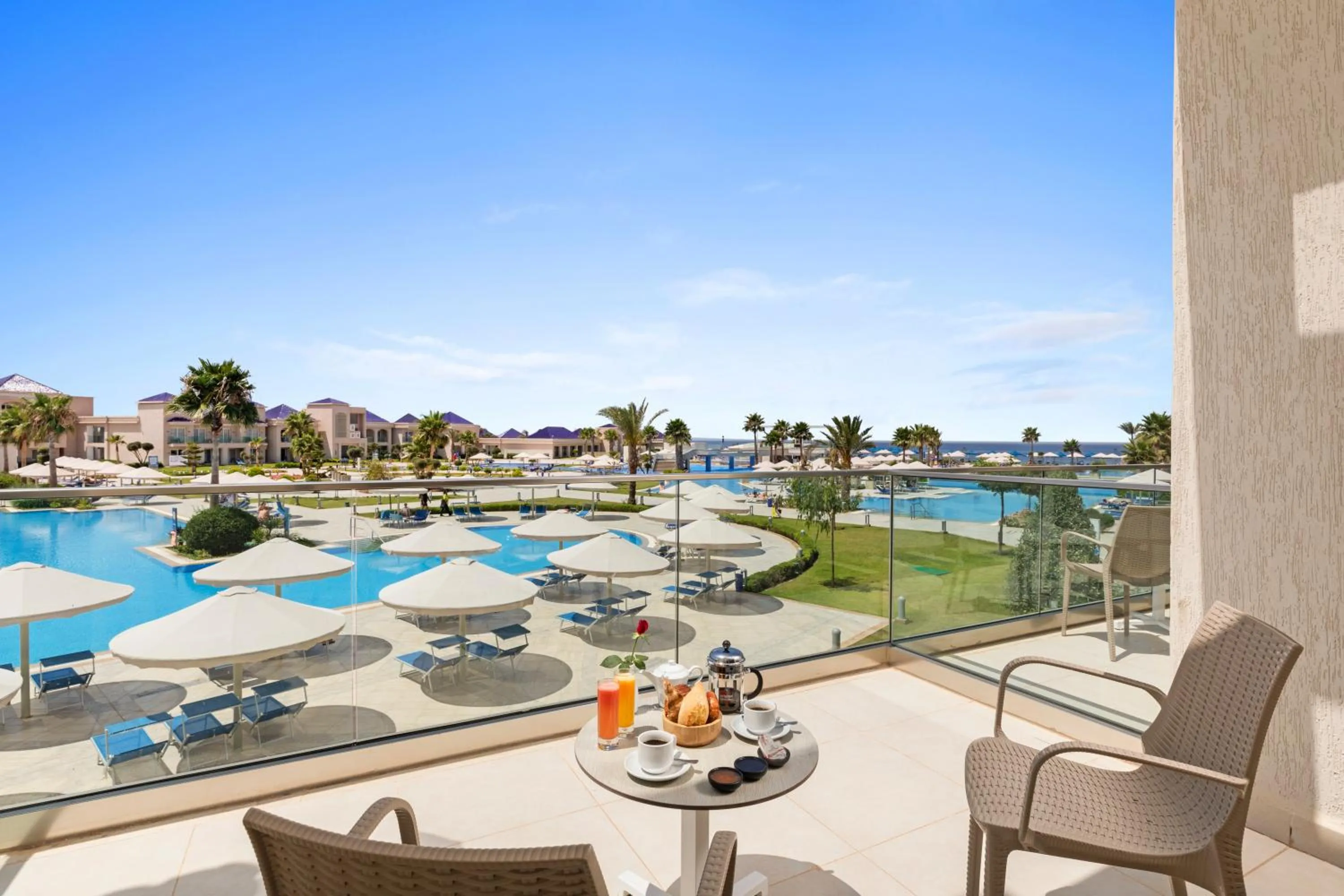 Deluxe Pool OR Side Sea - single occupancy in Pickalbatros White Beach Taghazout - Adults Friendly 16 Years Plus - Ultra All Inclusive