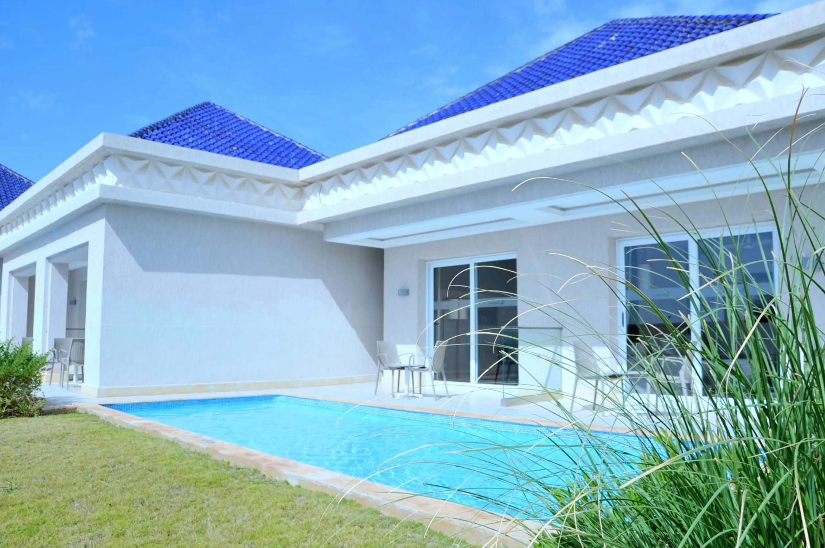 Garden view with relaxing pool - single occupancy in Pickalbatros White Beach Taghazout - Adults Friendly 16 Years Plus - Ultra All Inclusive