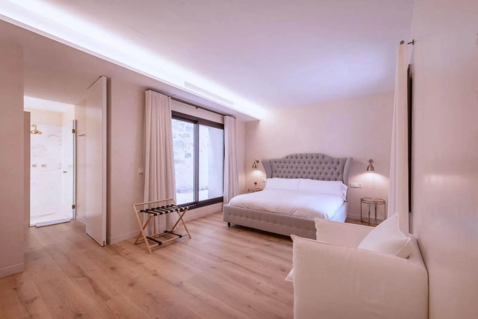 Double Room with Terrace in Hotel Palau Macelli & Spa