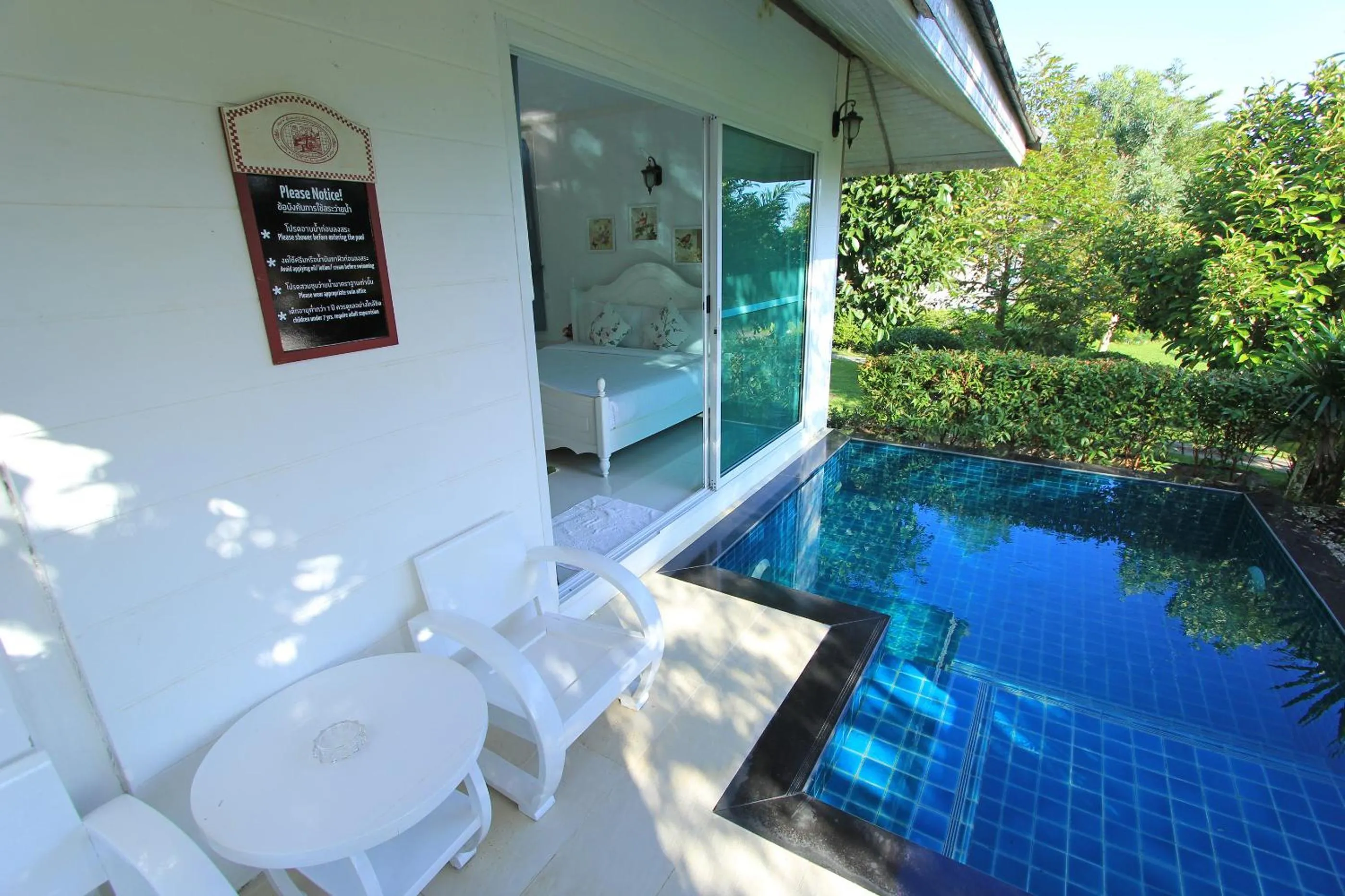 Villa with Private Pool in The Natural Garden Resort