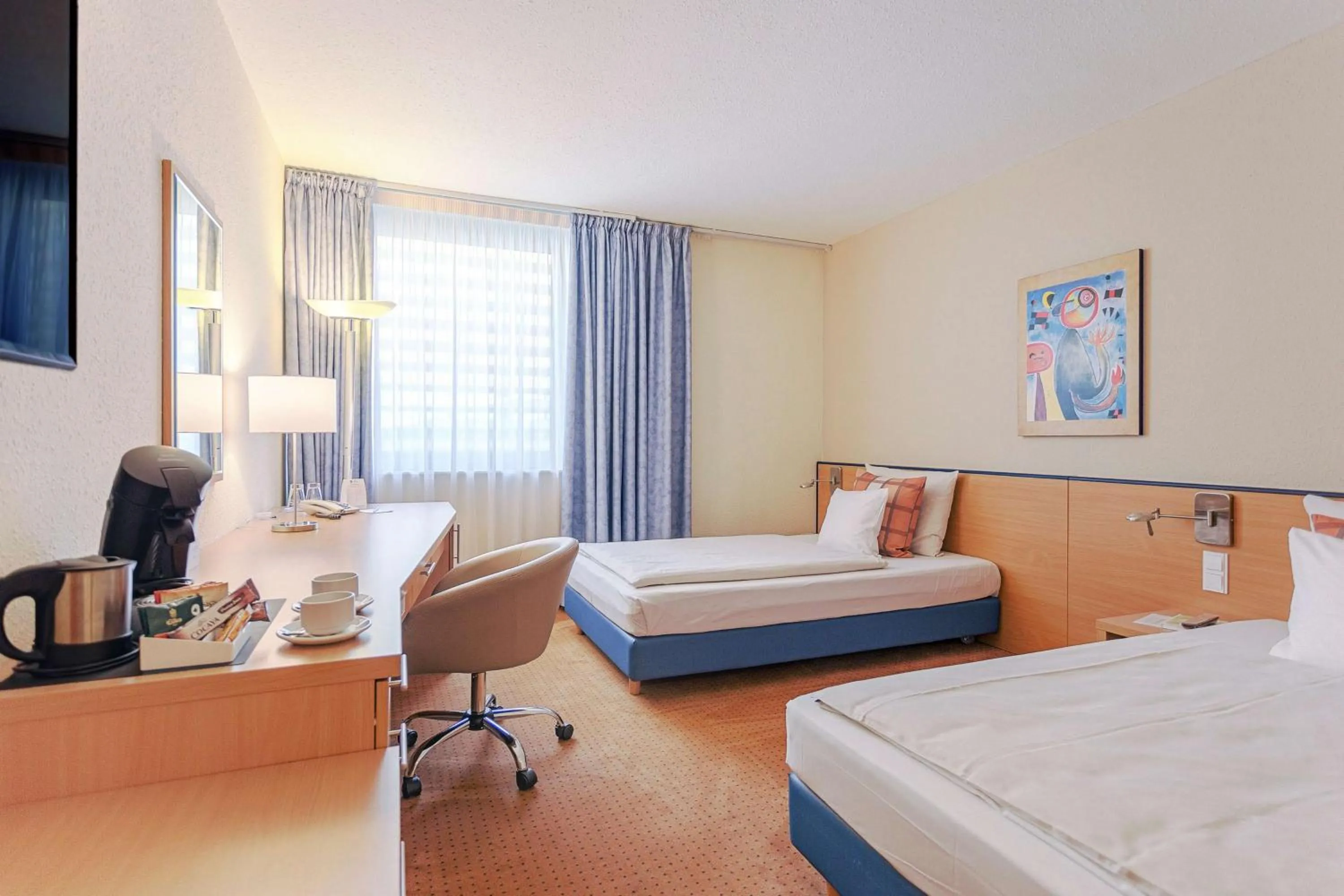 Business Twin Room in Best Western Macrander Hotel Frankfurt/Kaiserlei