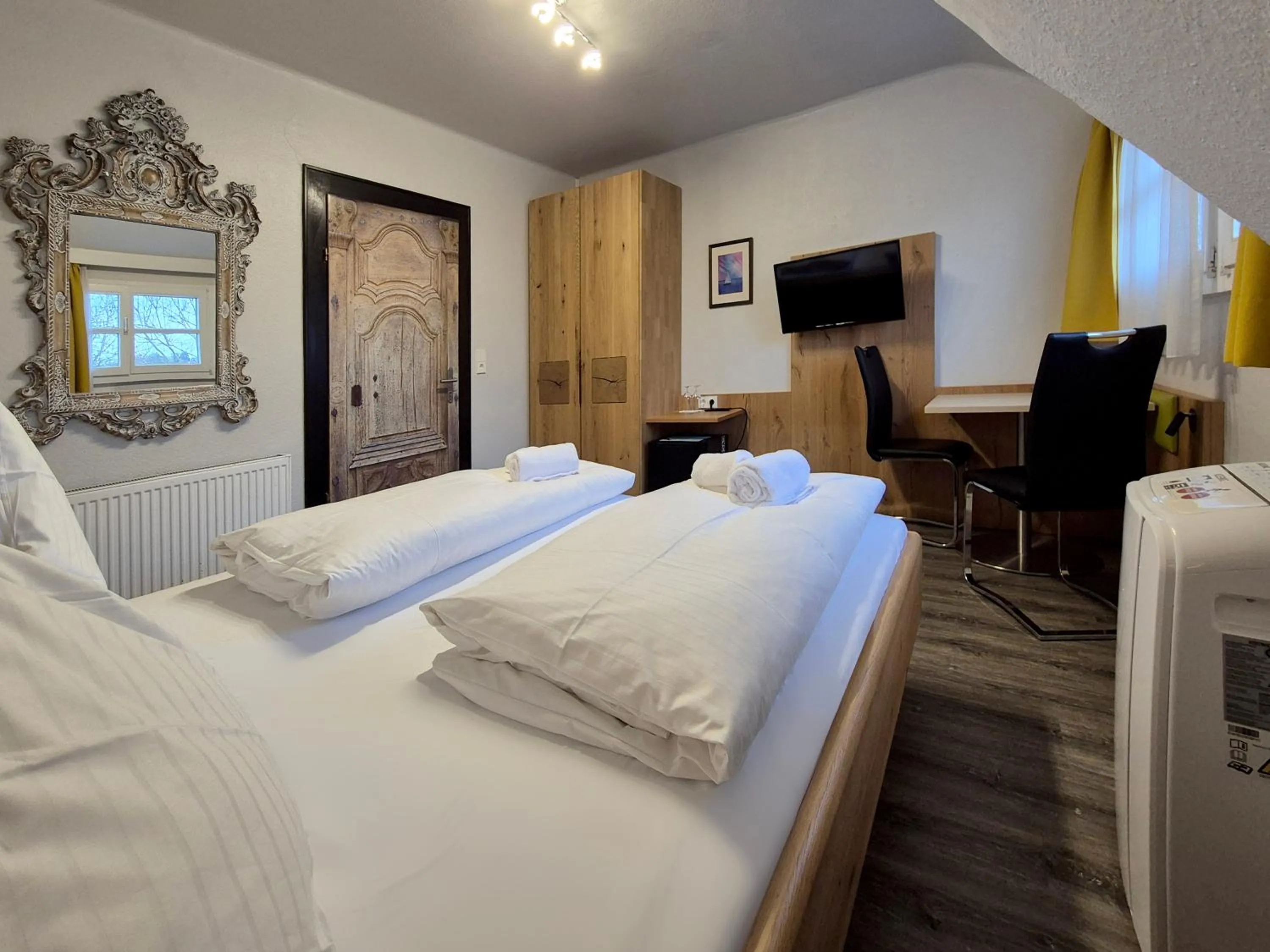 Double Room with Private Bathroom across the hallway  in Hotel Mäuerle