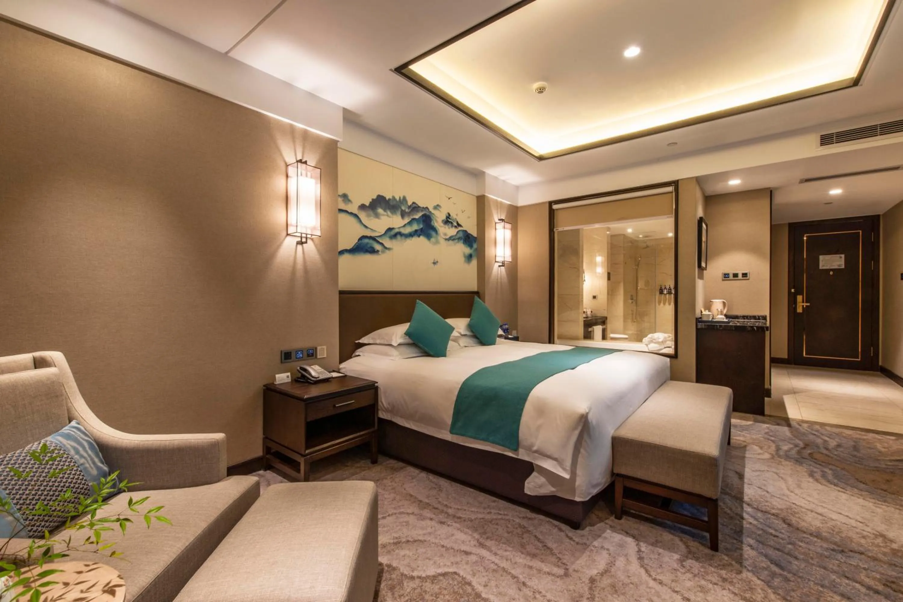 Double Room in SSAW Boutique Hotel Lishui Jiarui