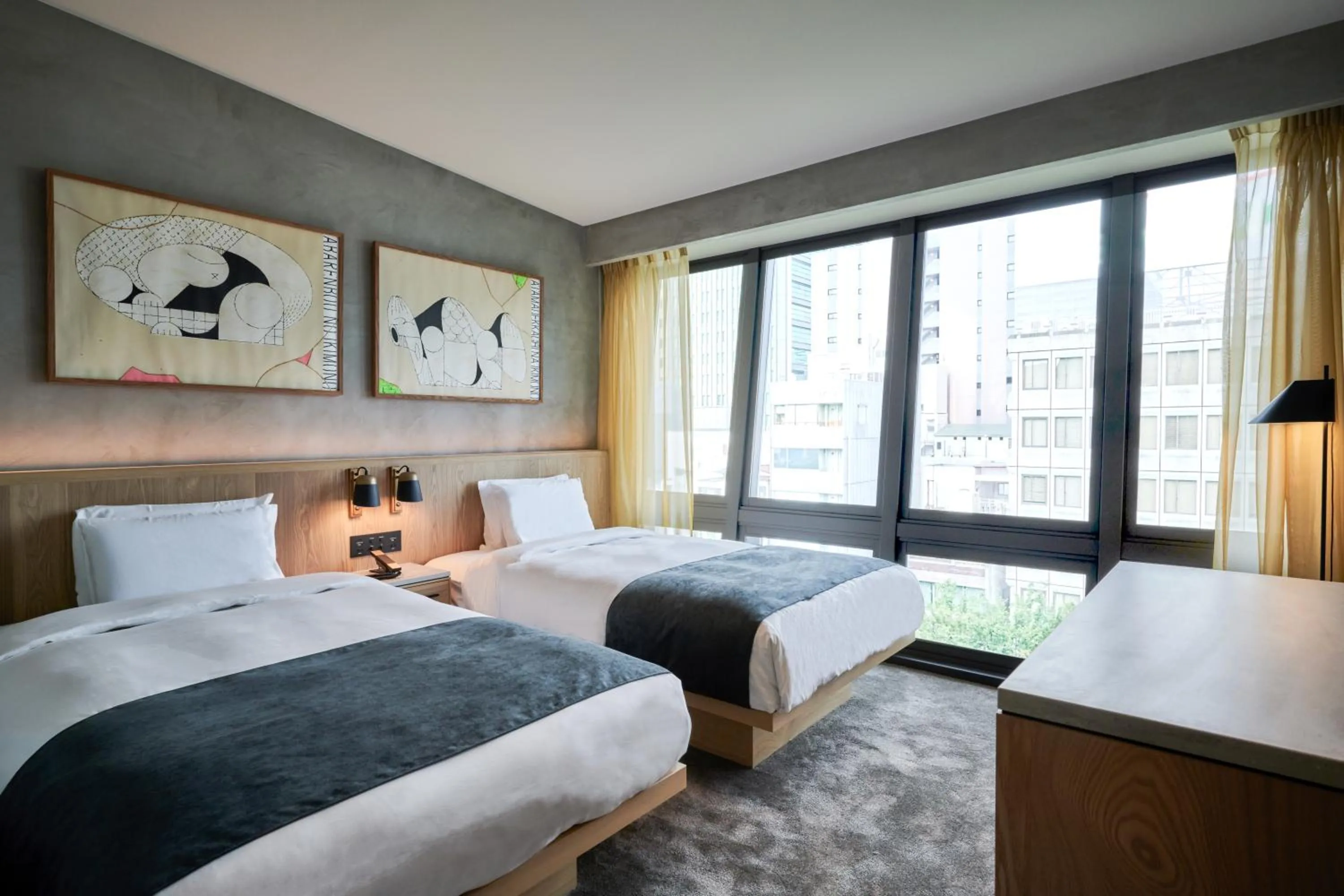 Standard Twin Room in The Tower Hotel Nagoya