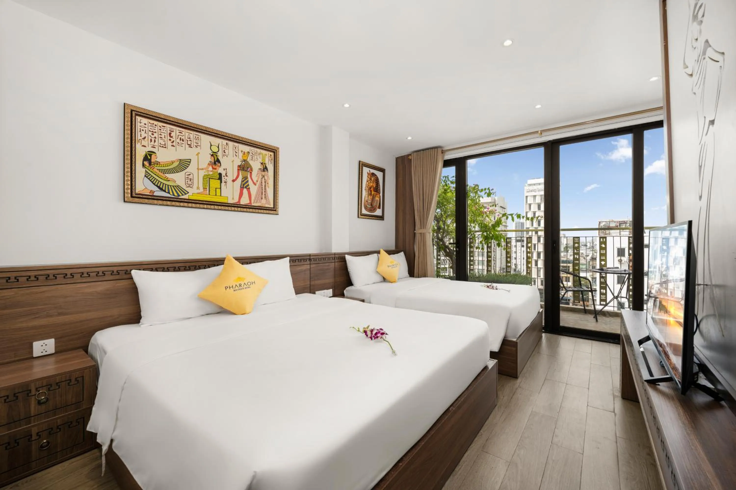 Family Suite with Balcony in Pharaoh Boutique Hotel Danang