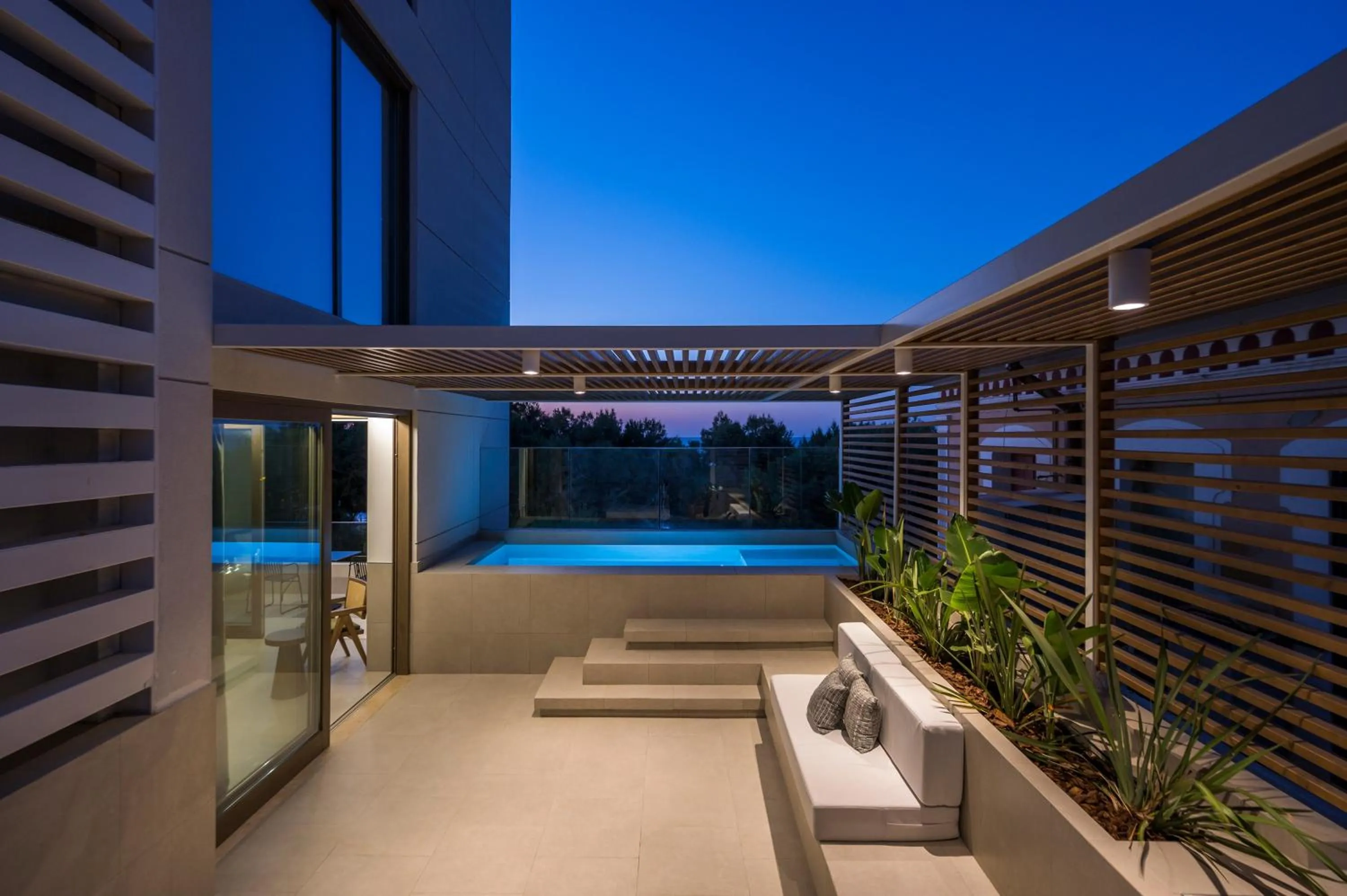 Deluxe Suite with private swimming pool in SanSal Boutique Hotel